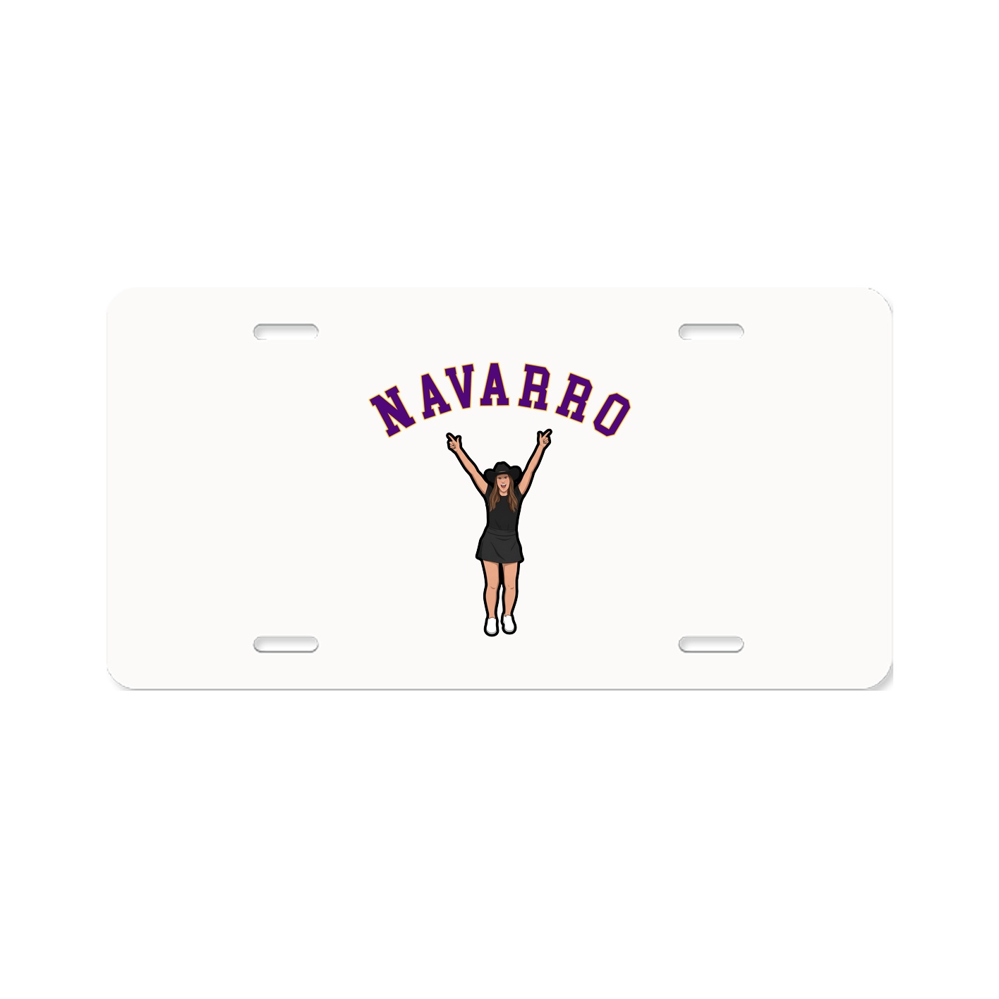 Aluminum License Plate