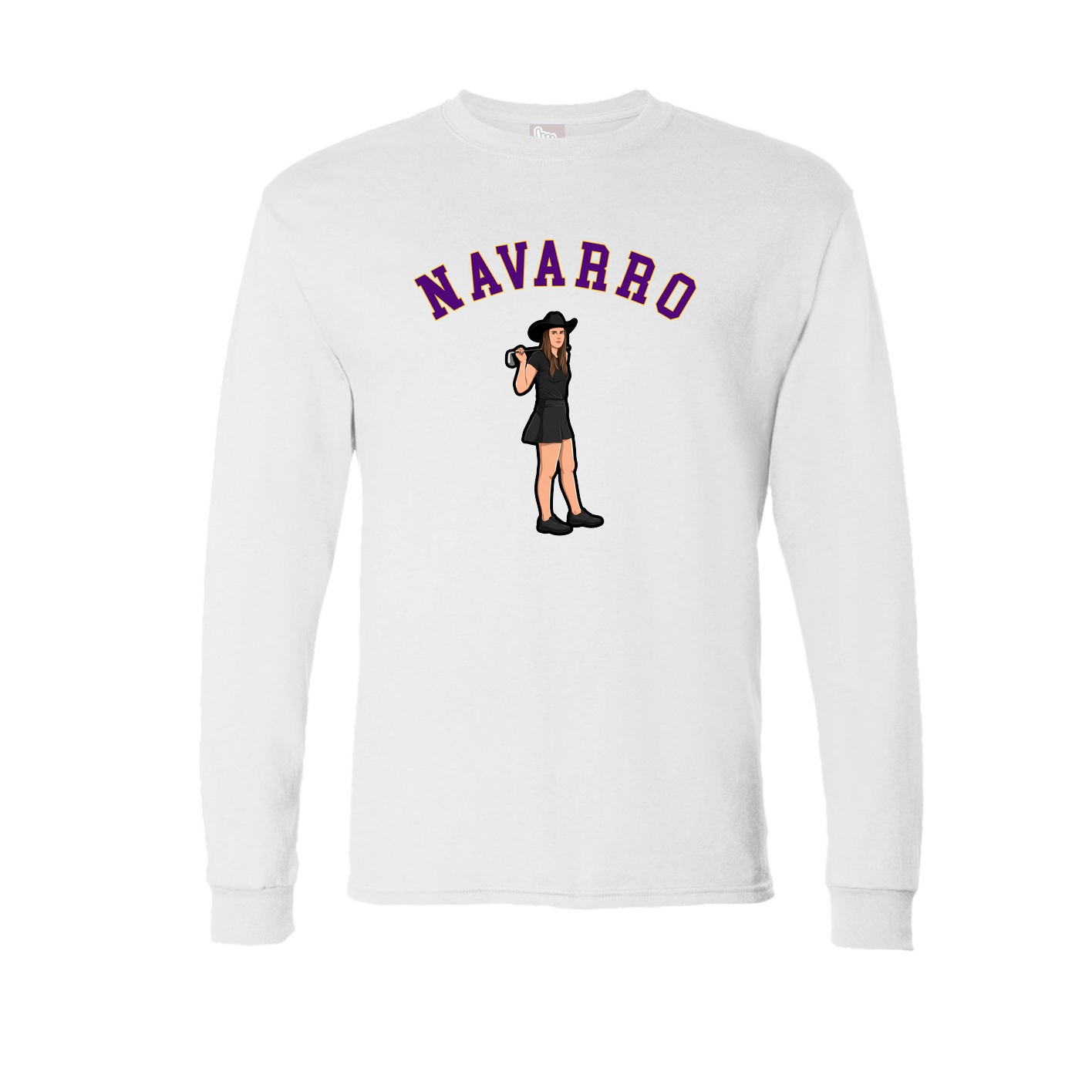 Long Sleeve Tee — Classic in White