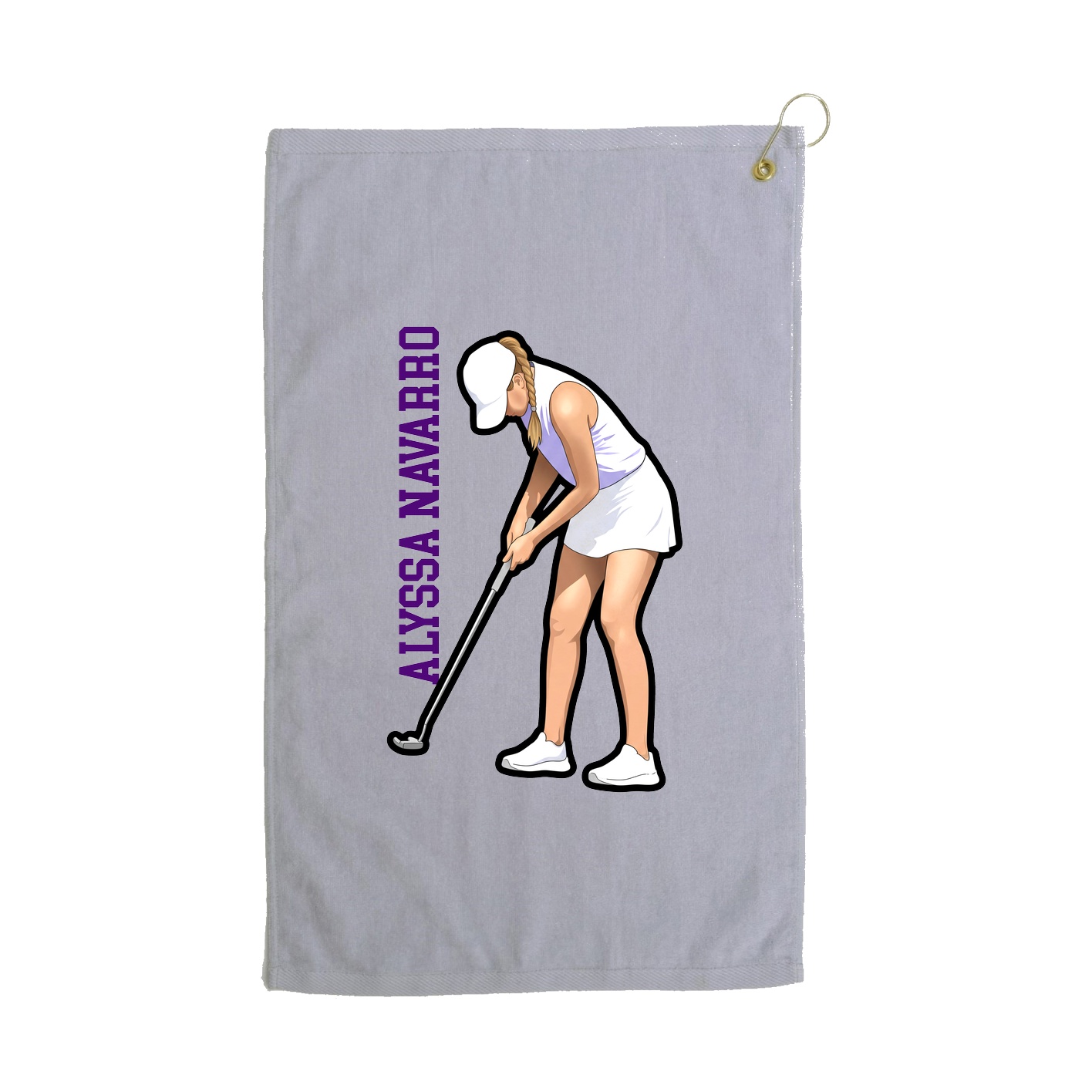 Terry Velour Golf Towel