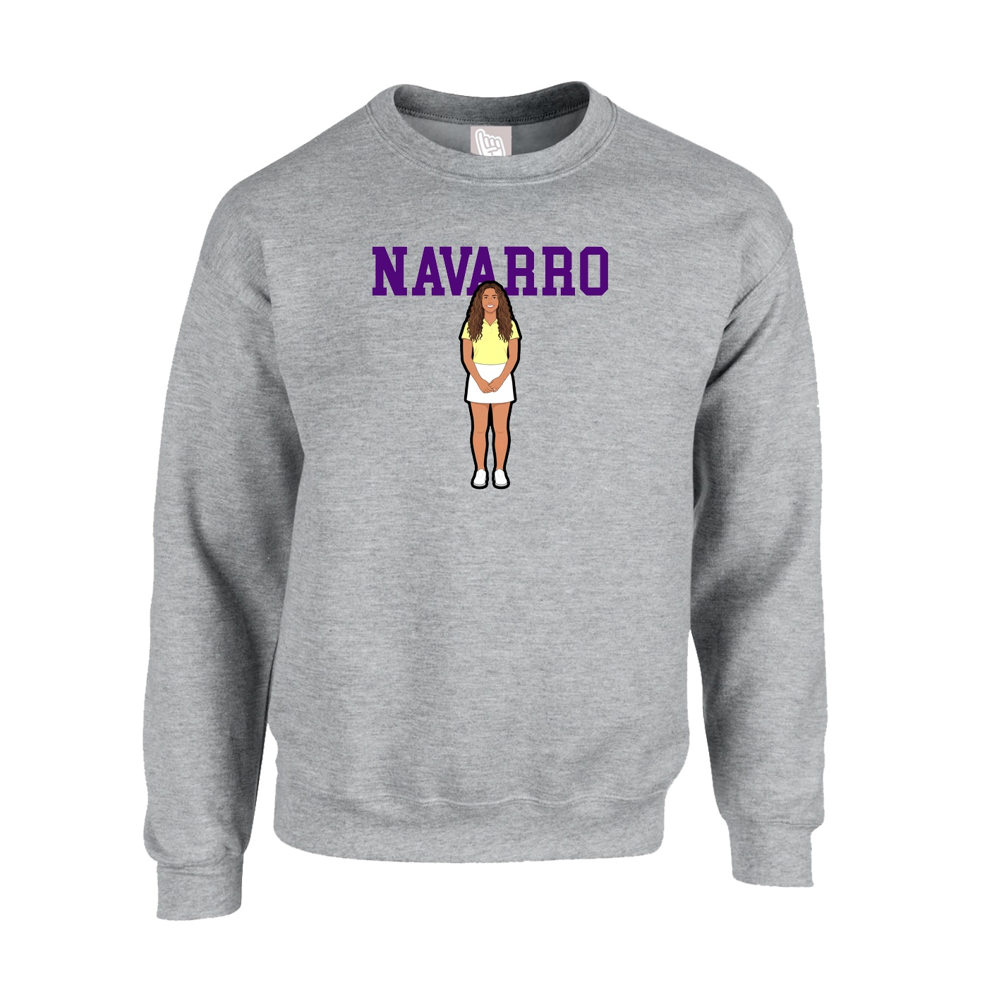 Fleece Crew — Classic in Grey