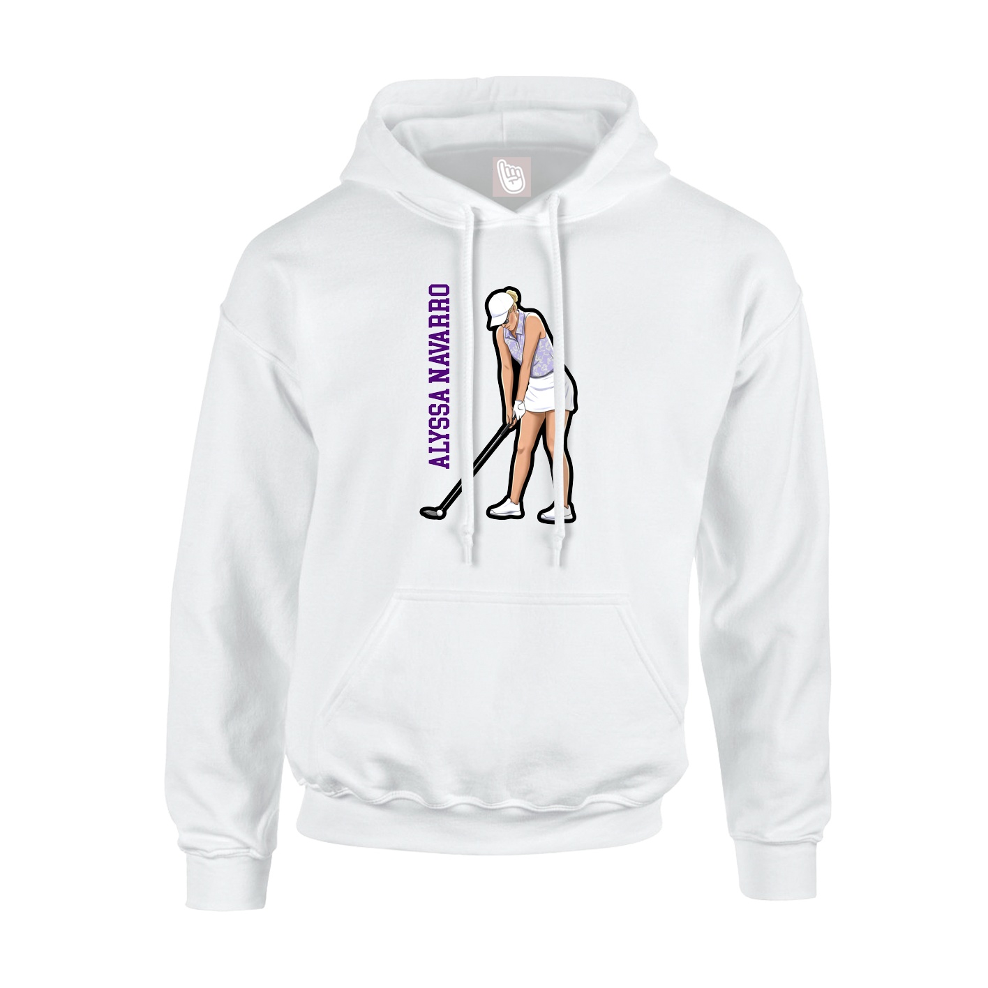 Youth Hoodie — Classic in White