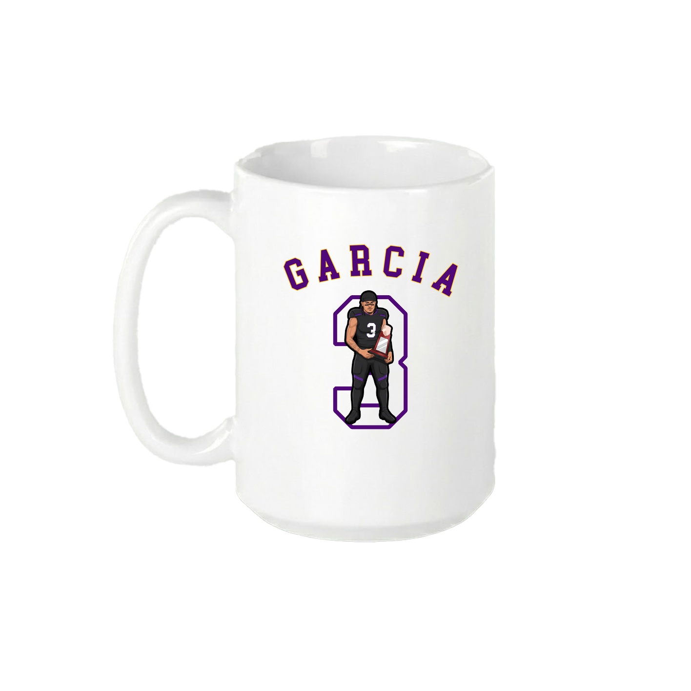15oz Coffee Mug — Shirsey Arch in White