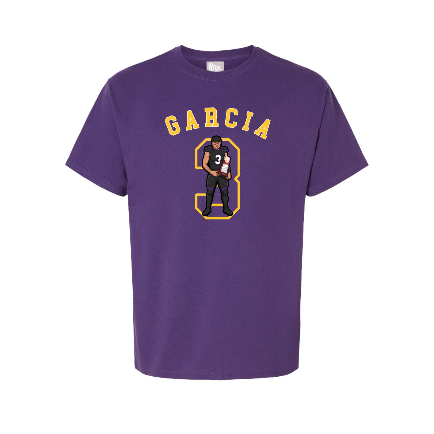 Youth Tee — Shirsey Arch in Purple