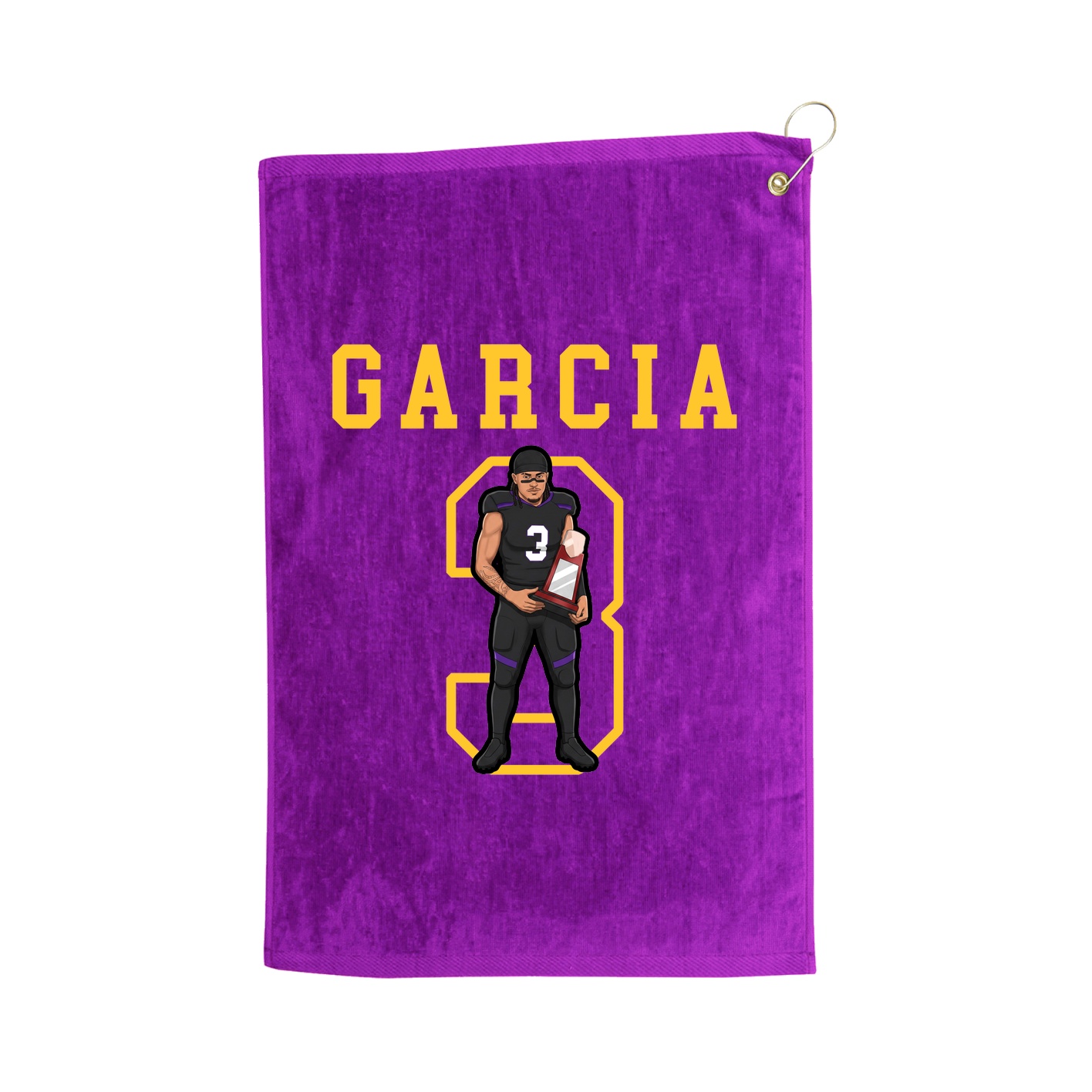 Golf Towel — Shirsey in Purple