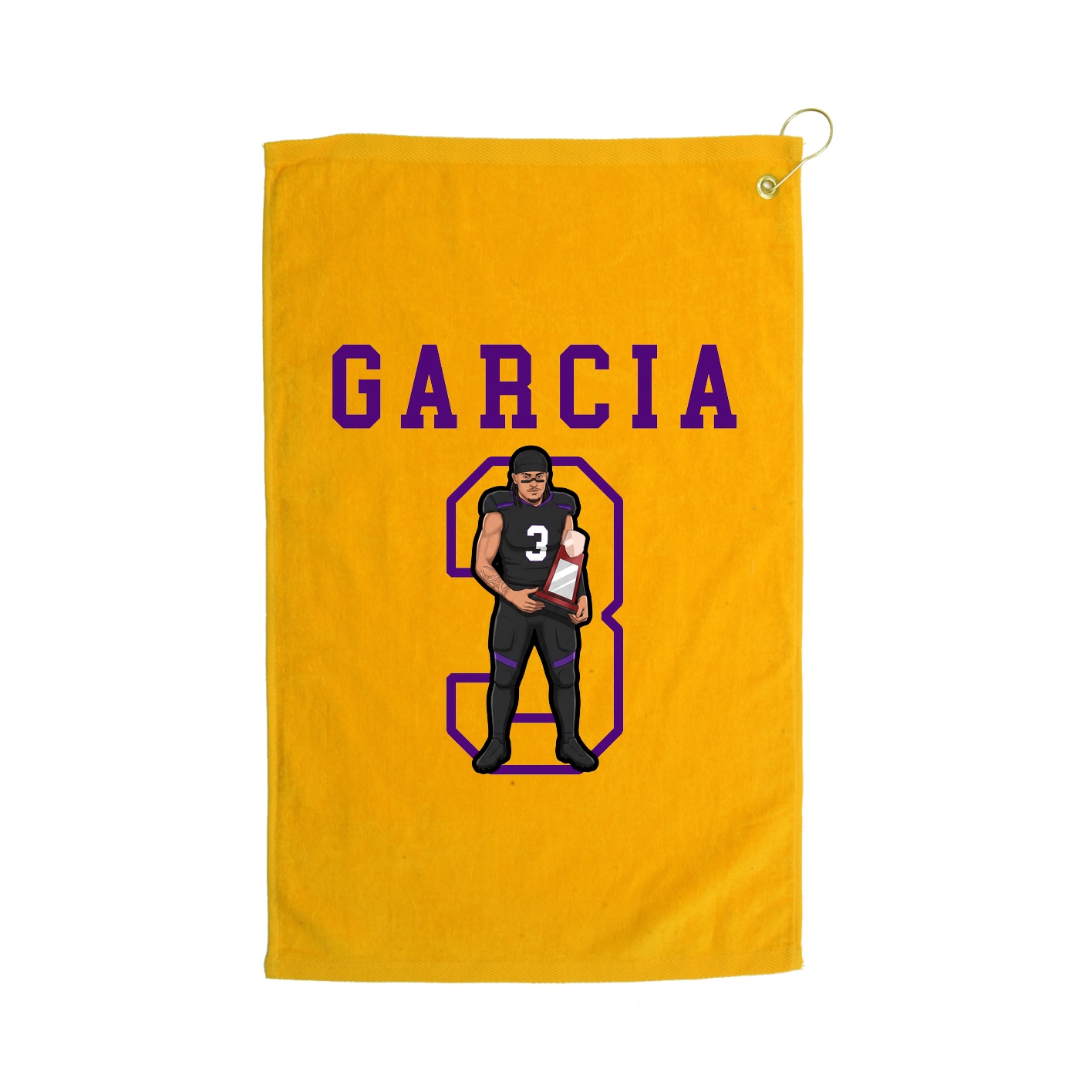 Golf Towel — Shirsey in Gold