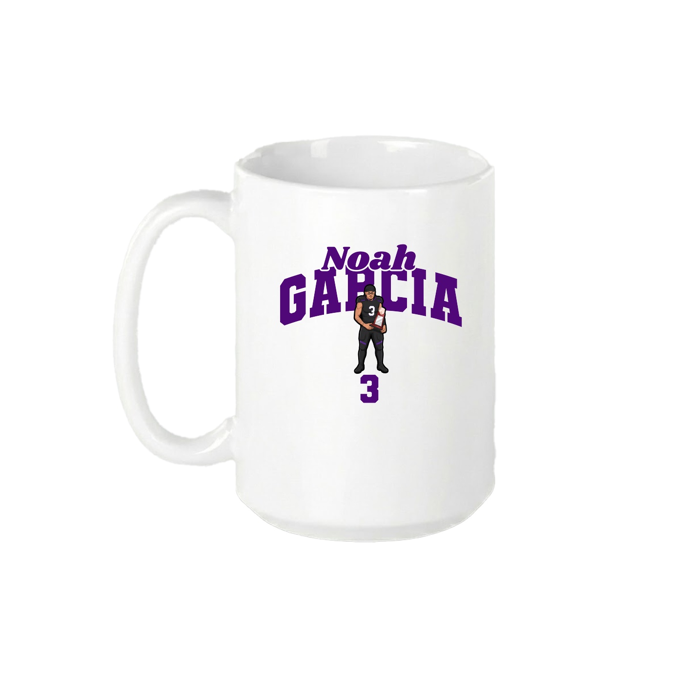 15oz Coffee Mug — Signature Arch in White