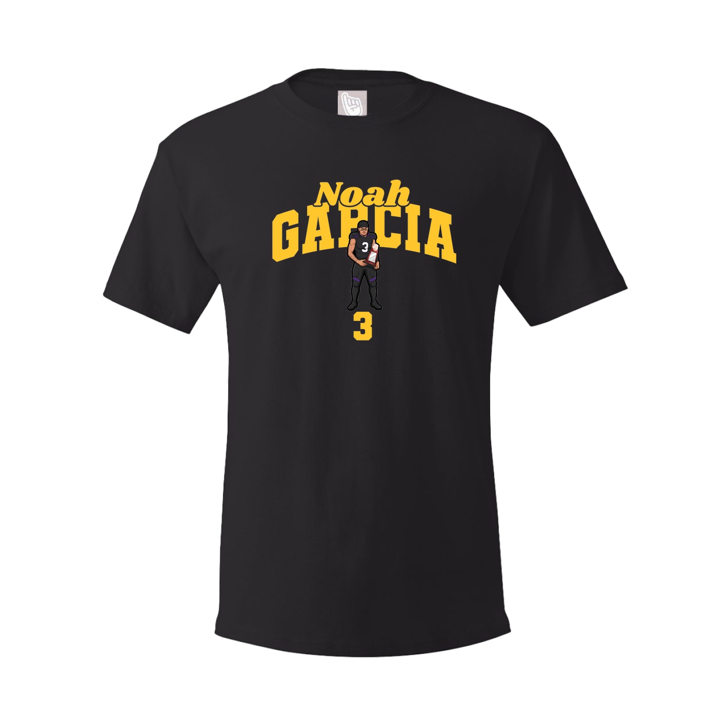 Tee — Signature Arch in Black