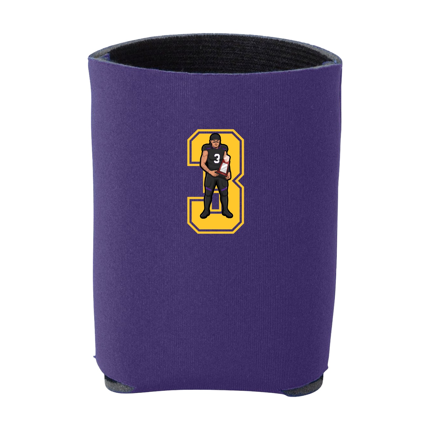 Can Holder — Number in Purple