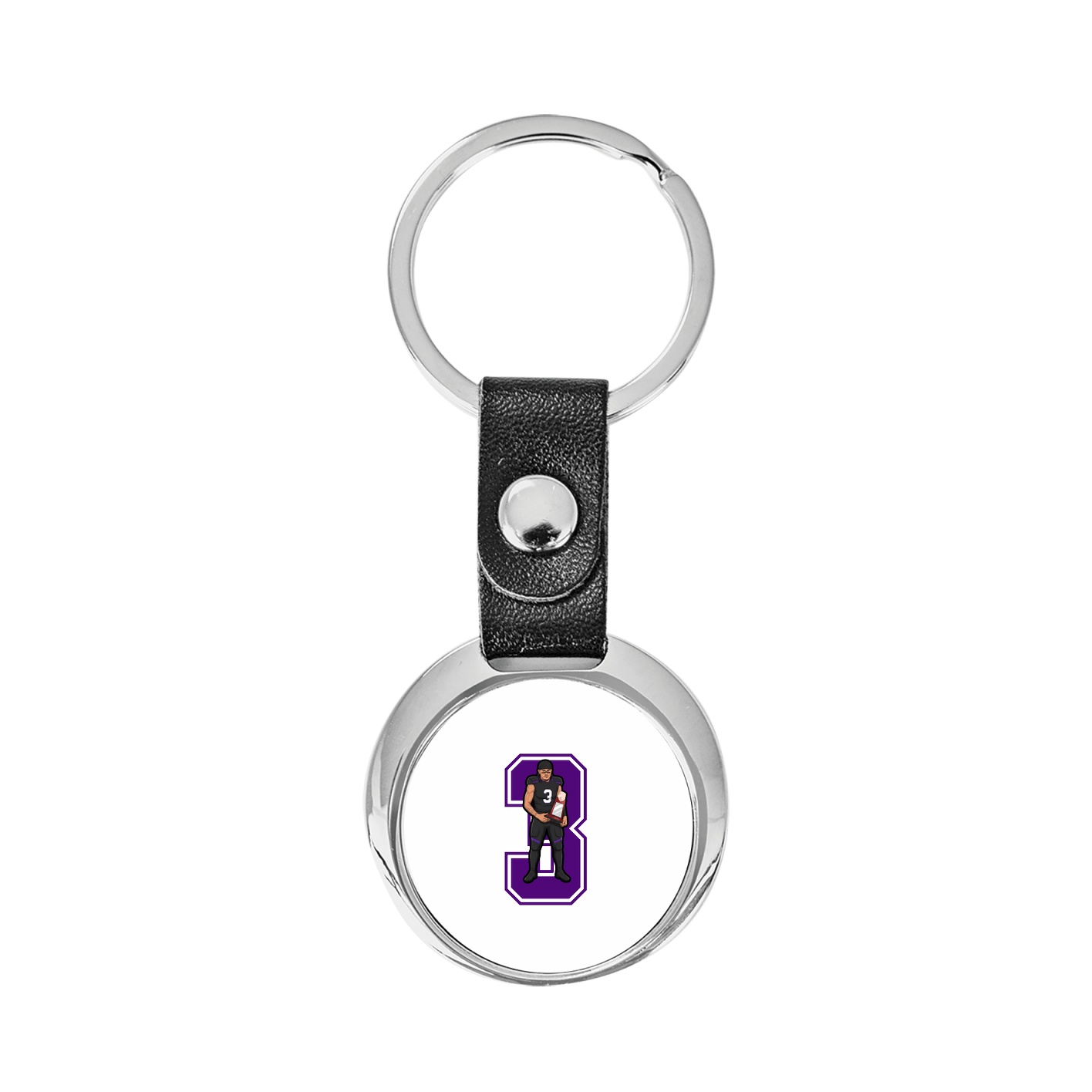 Key Chain — Number in Classic