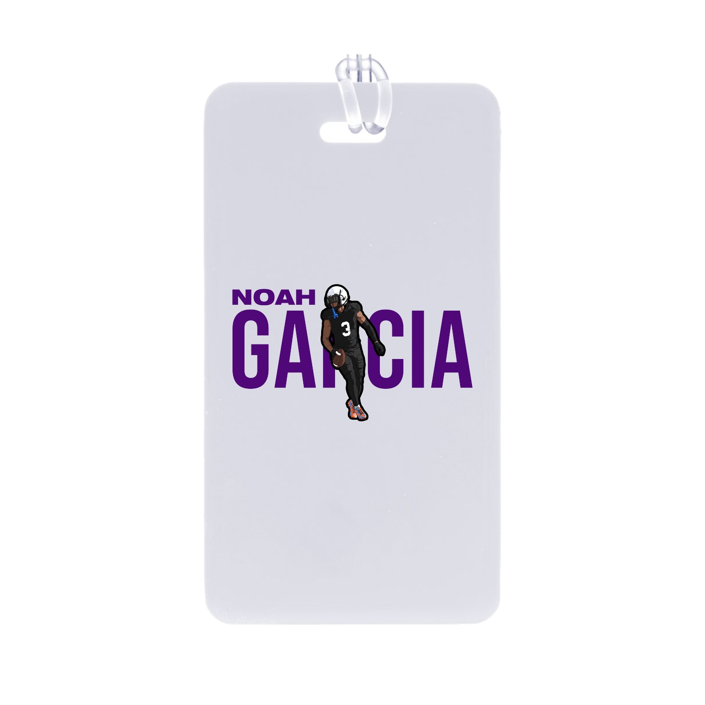 Bag Tag — Player Name in Classic