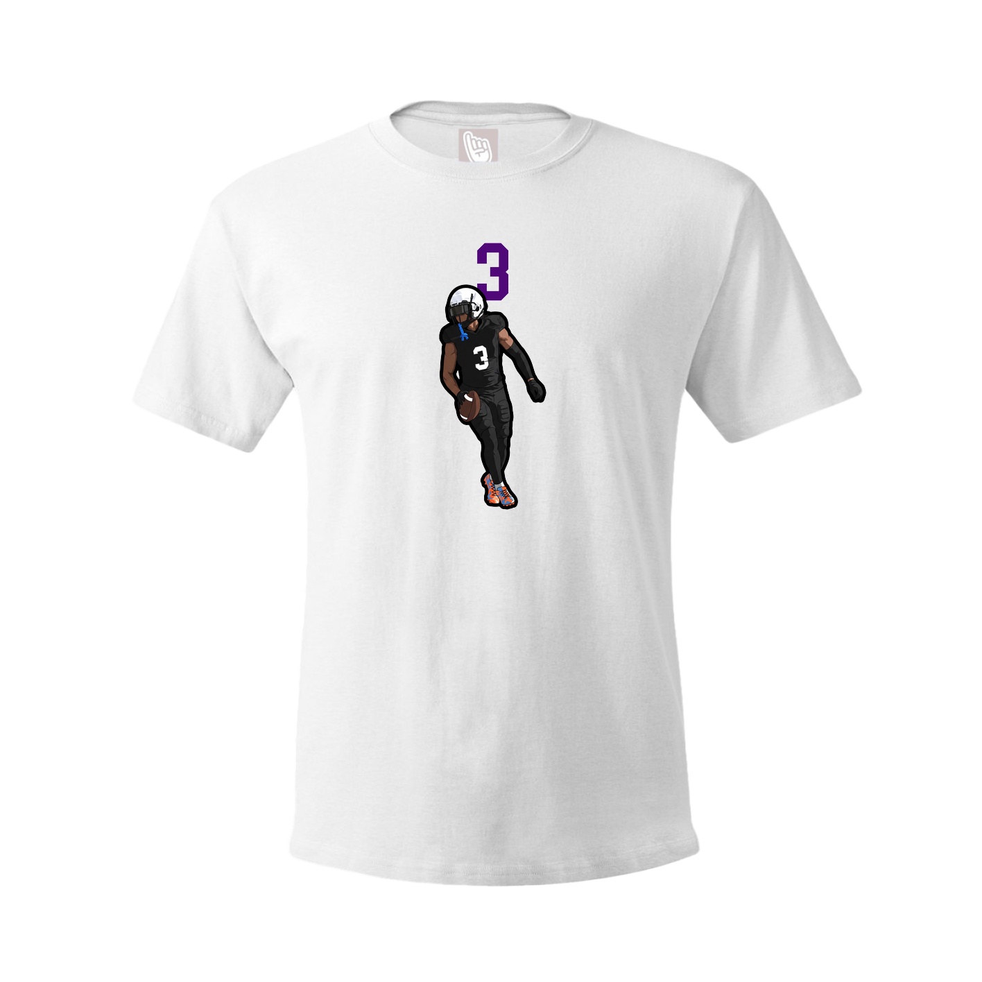 Tee — Number Top in White