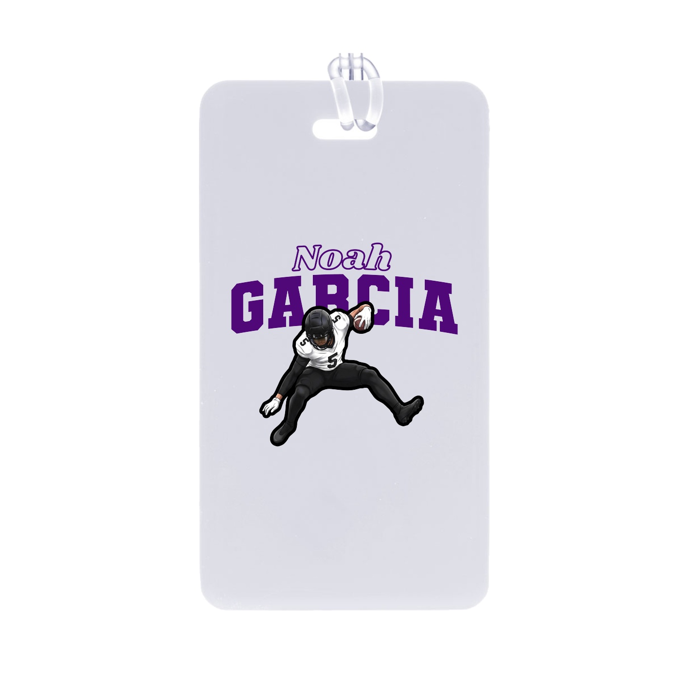 Bag Tag — Name Arch in Classic