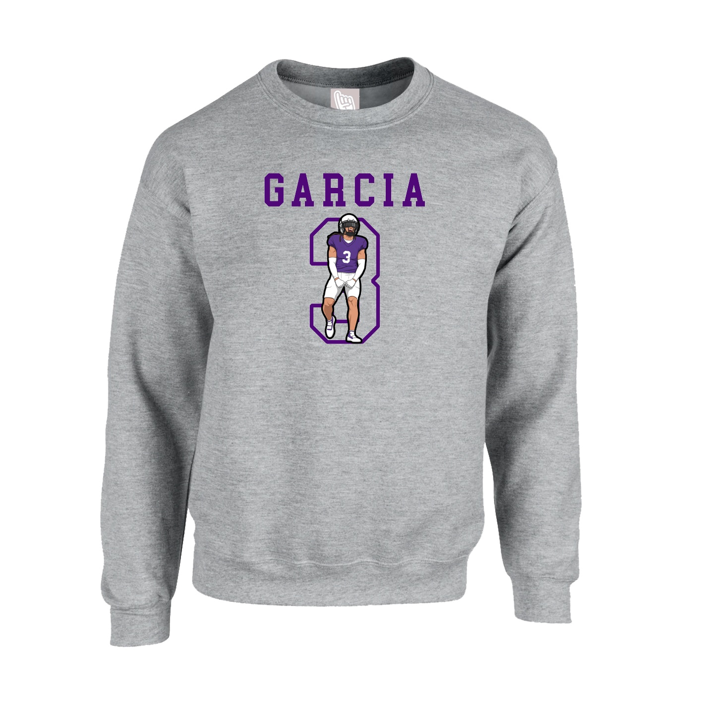 Fleece Crew — Shirsey in Grey