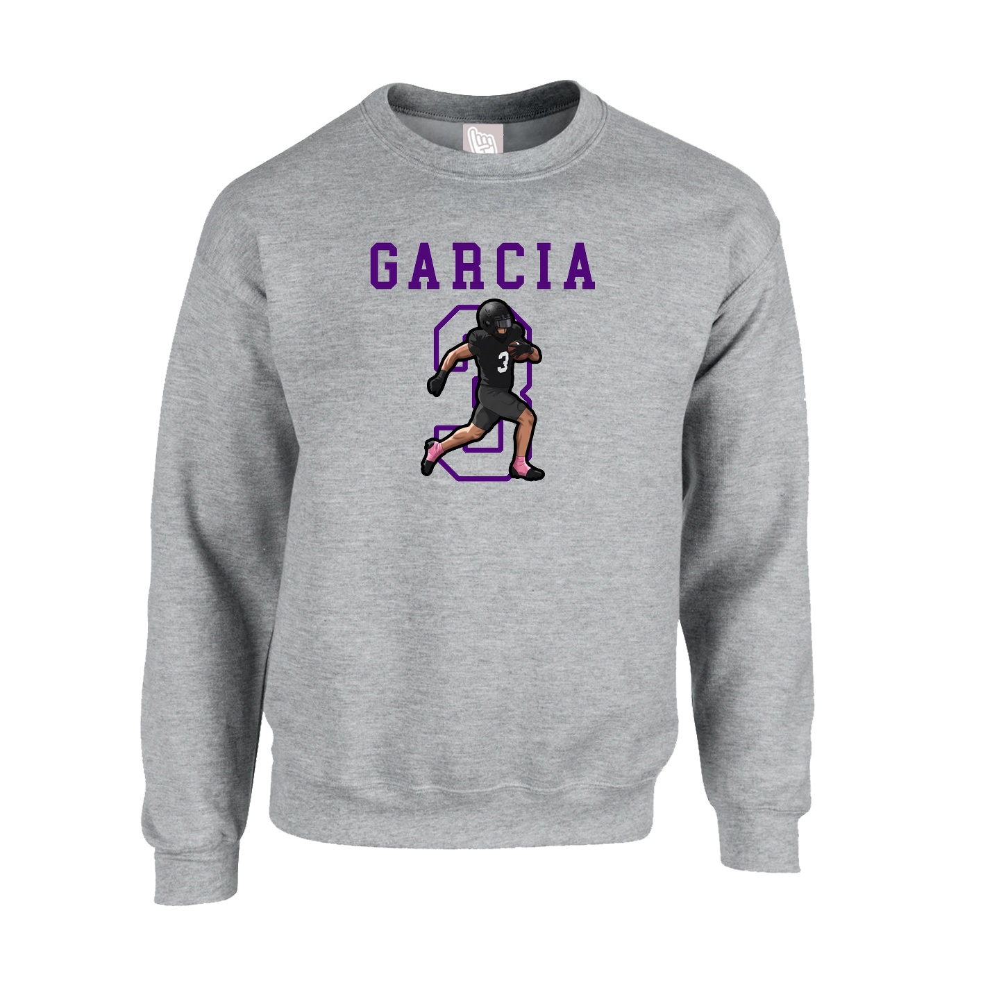 Fleece Crew — Shirsey in Grey