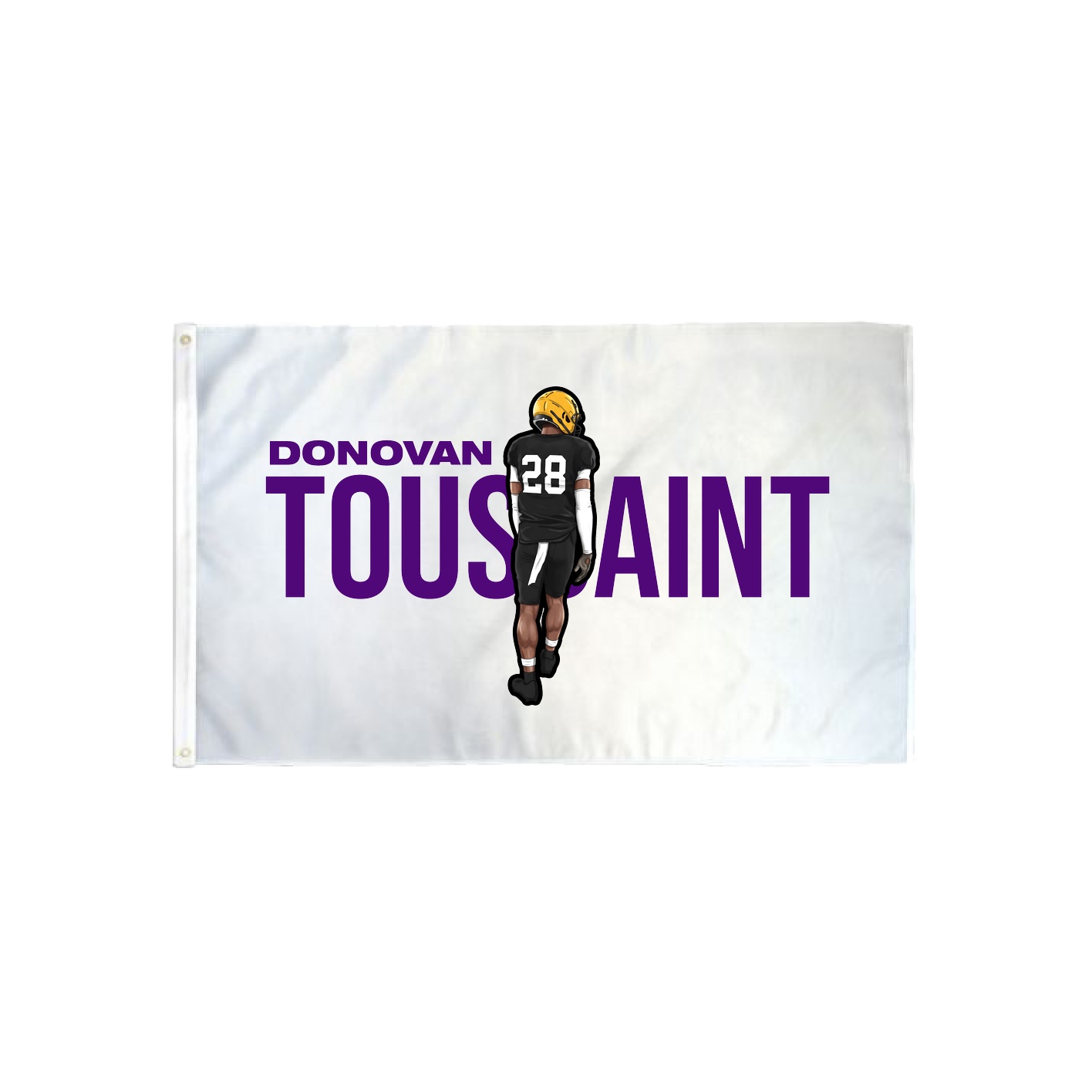3x5 Flag — Player Name in Classic