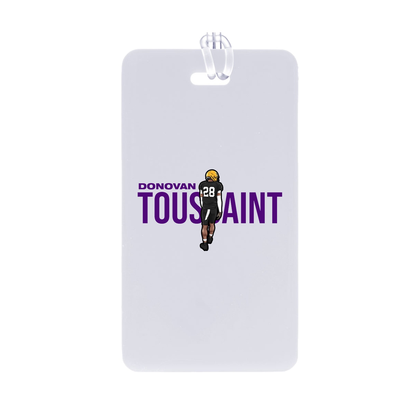 Bag Tag — Player Name in Classic