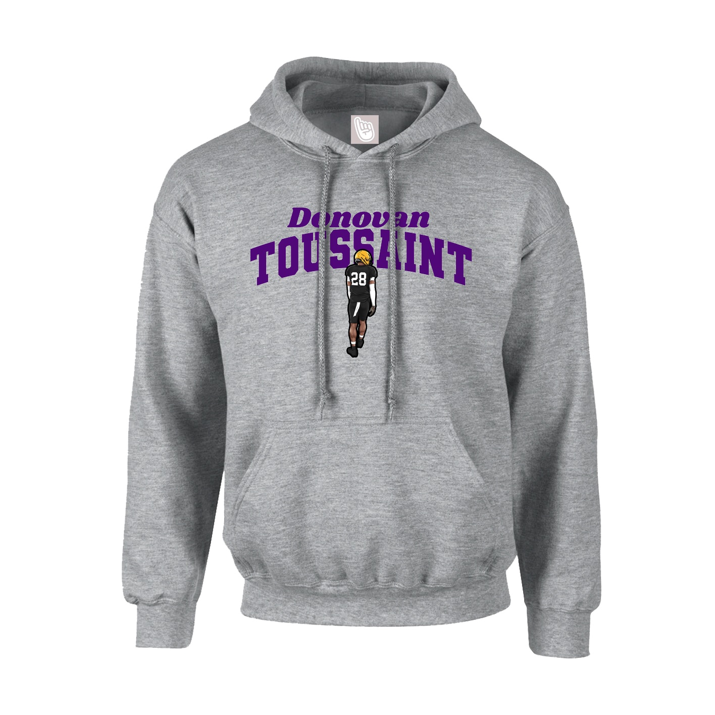 Hoodie — Signature Arch in Grey