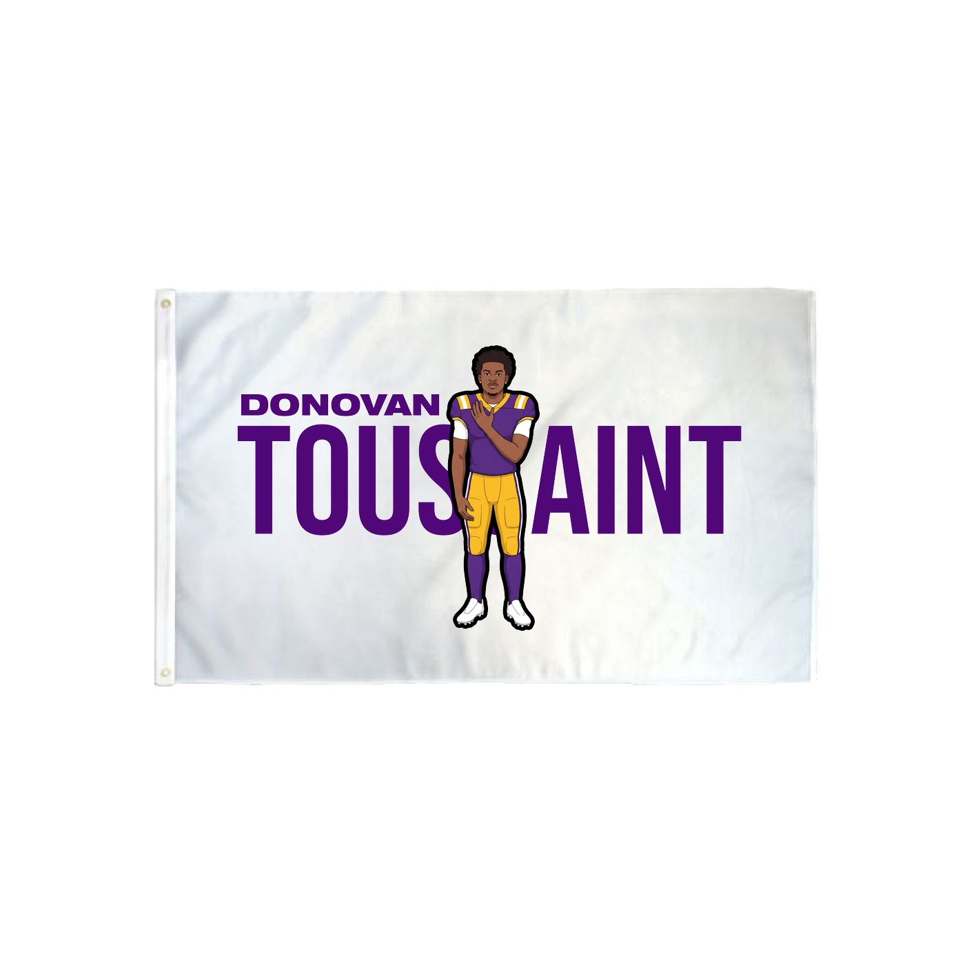 3x5 Flag — Player Name in Classic