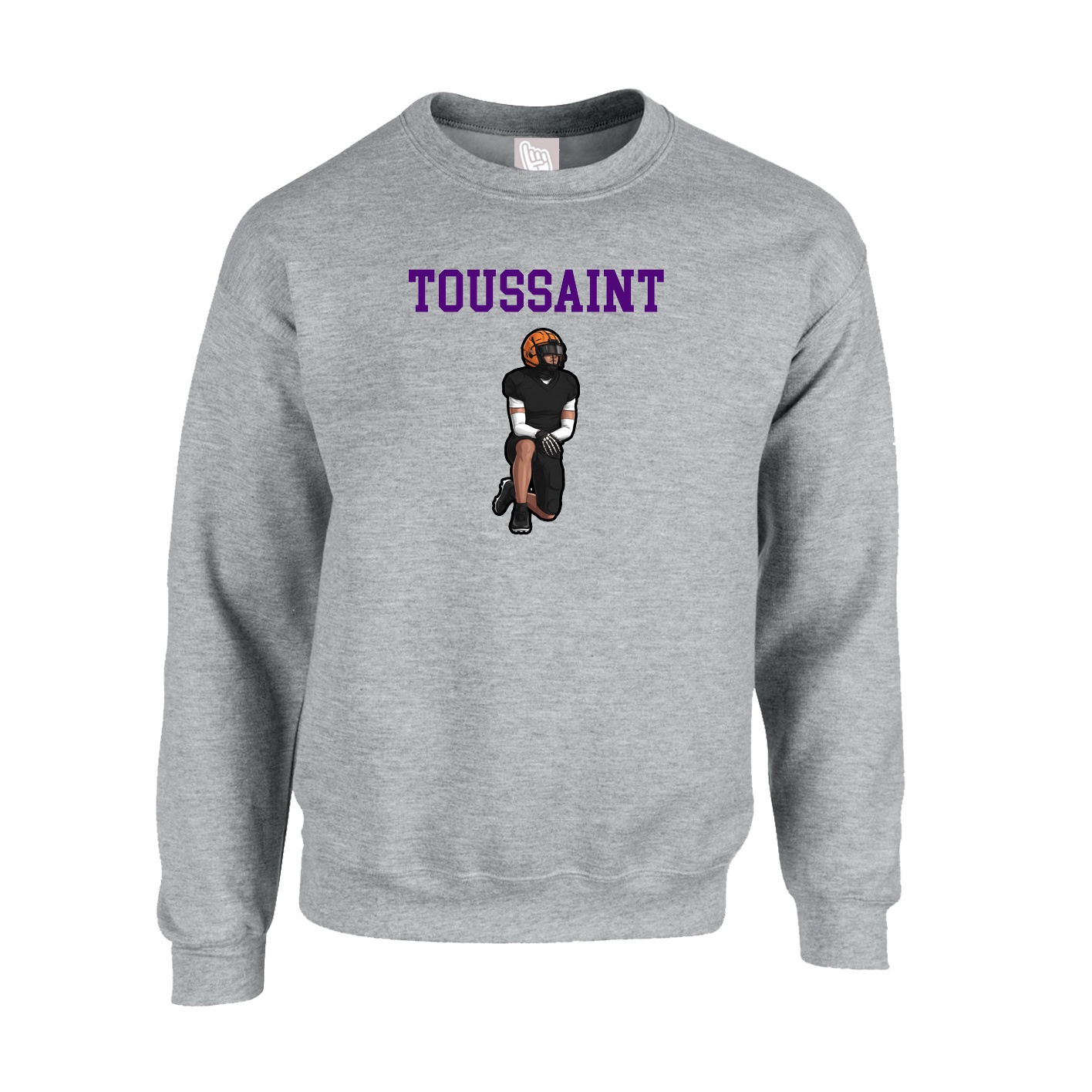 Fleece Crew — Shirsey in Grey