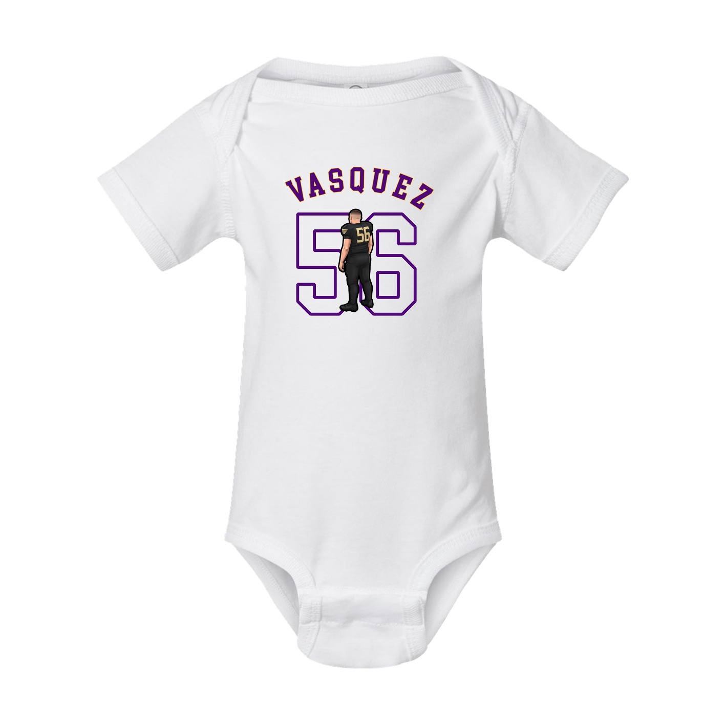 Baby Onesie — Shirsey Arch in White