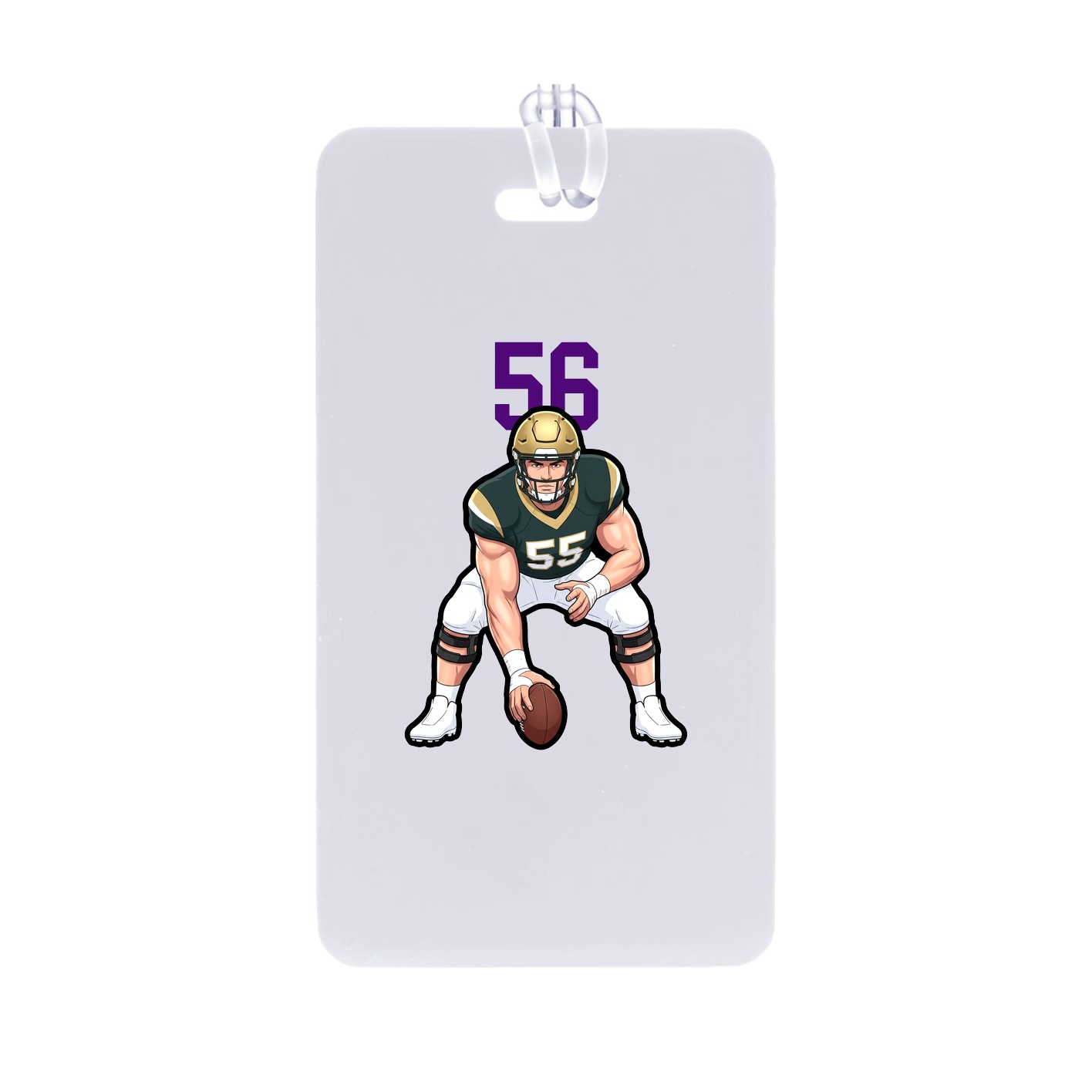 Bag Tag — Number Top in Classic