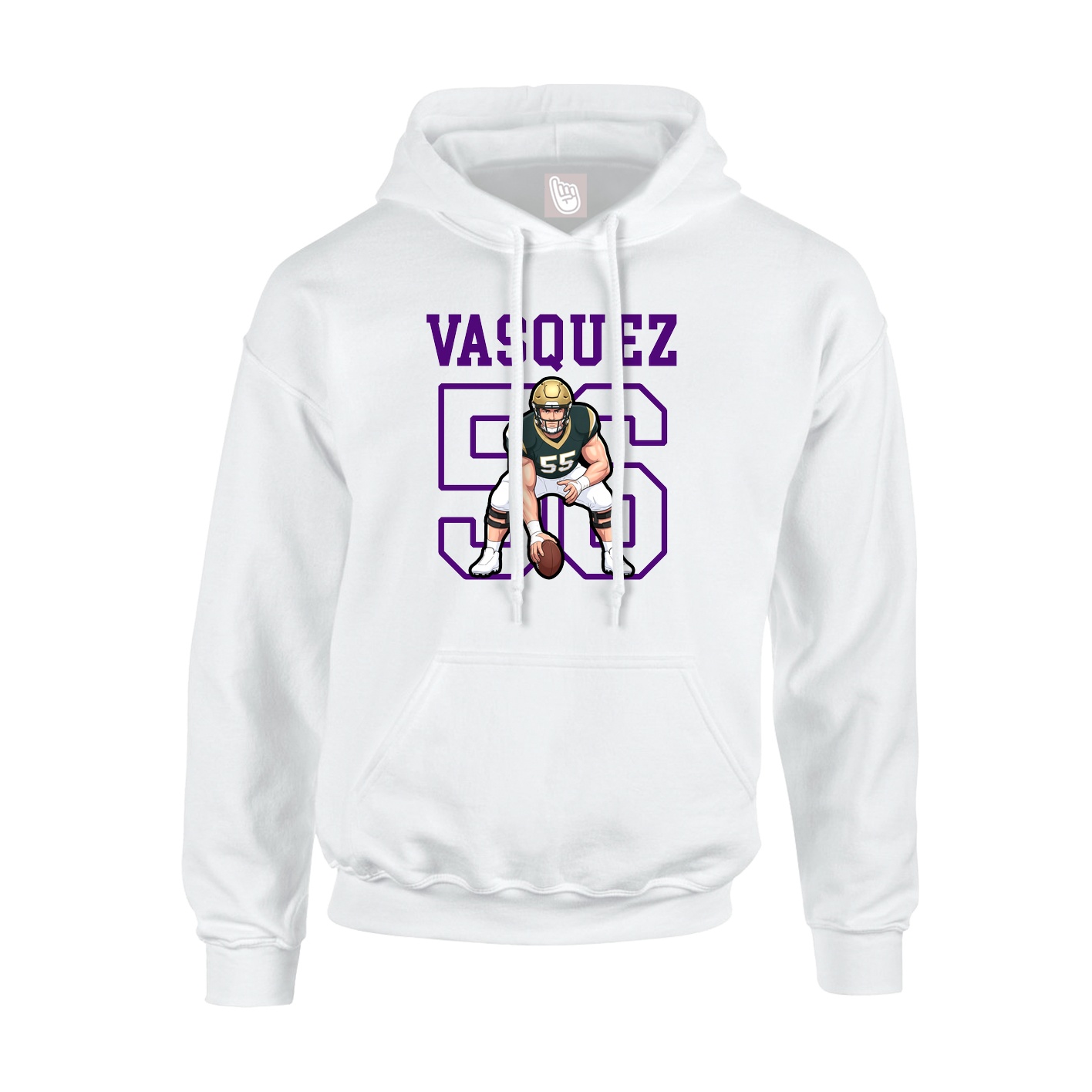 Youth Hoodie — Shirsey in White