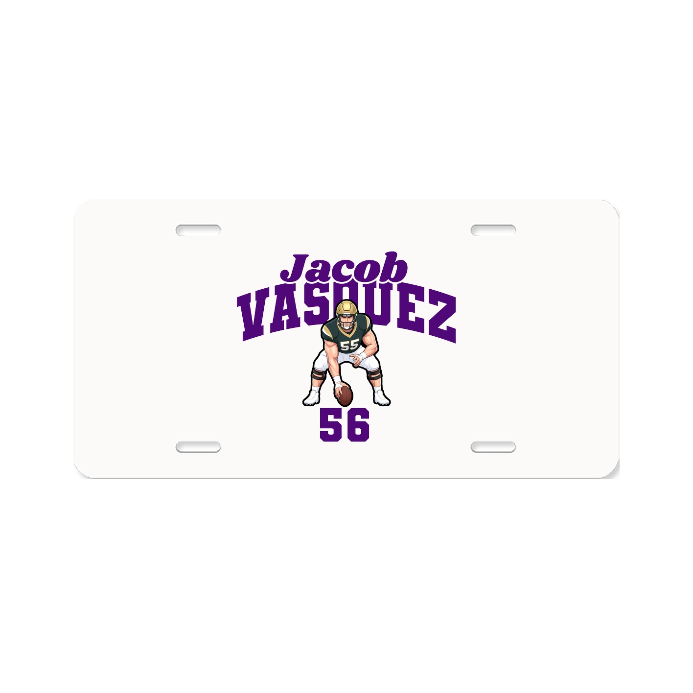 License Plate — Signature Arch in Classic