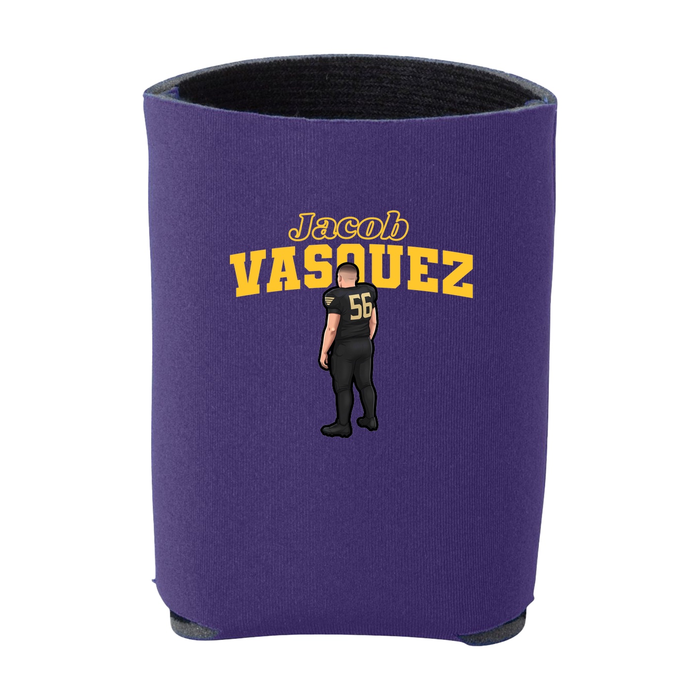 Can Holder — Name Arch in Purple