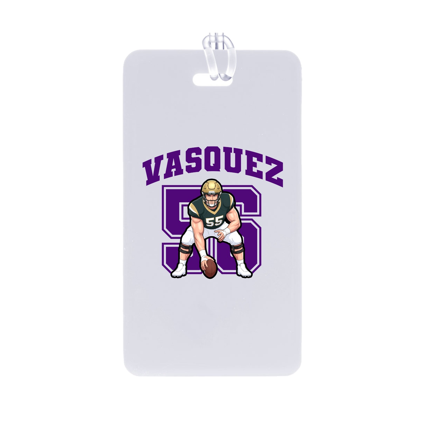Bag Tag — Number in Classic