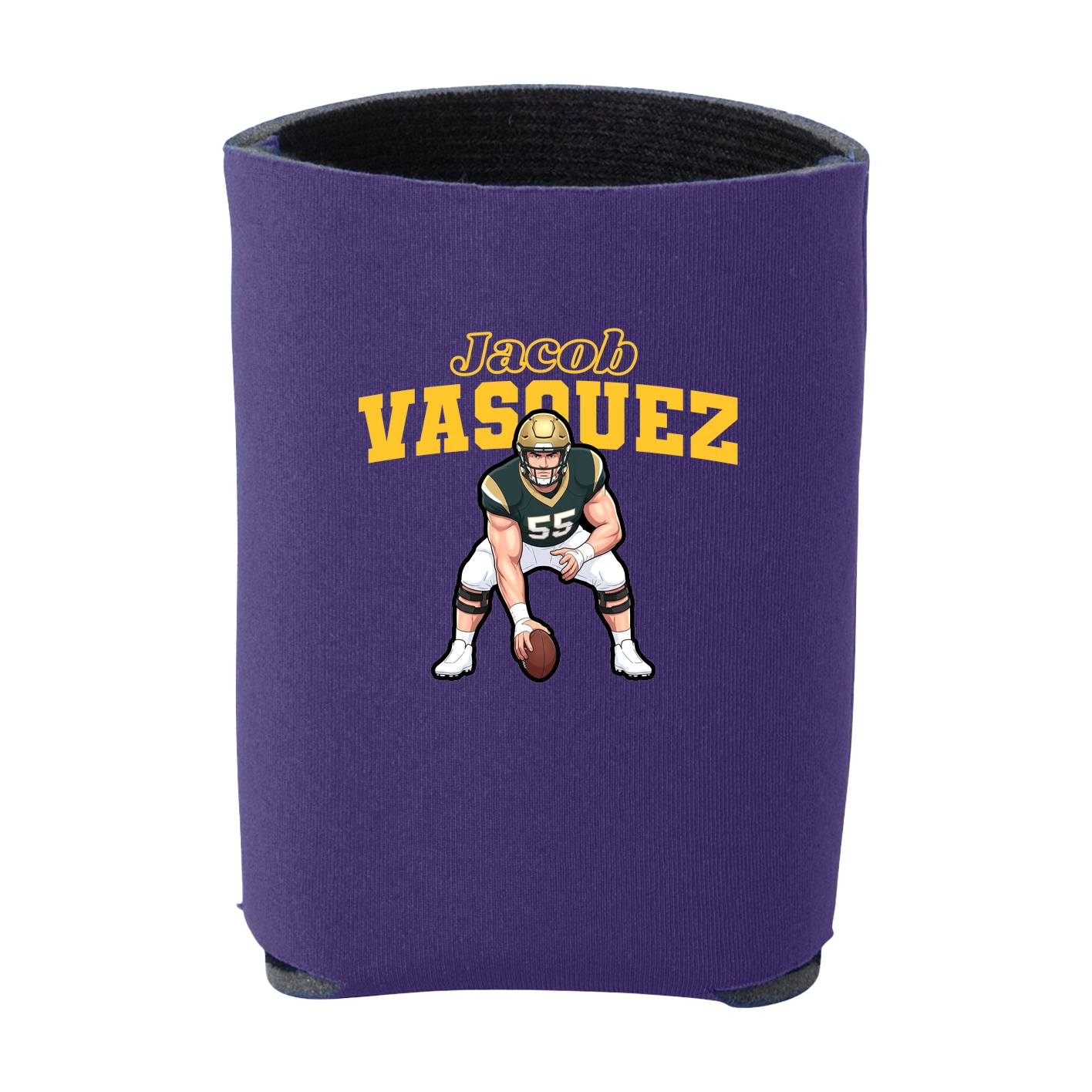 Can Holder — Name Arch in Purple