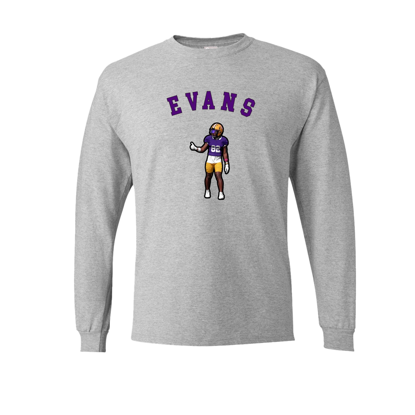 Long Sleeve Tee — Shirsey Arch in Grey
