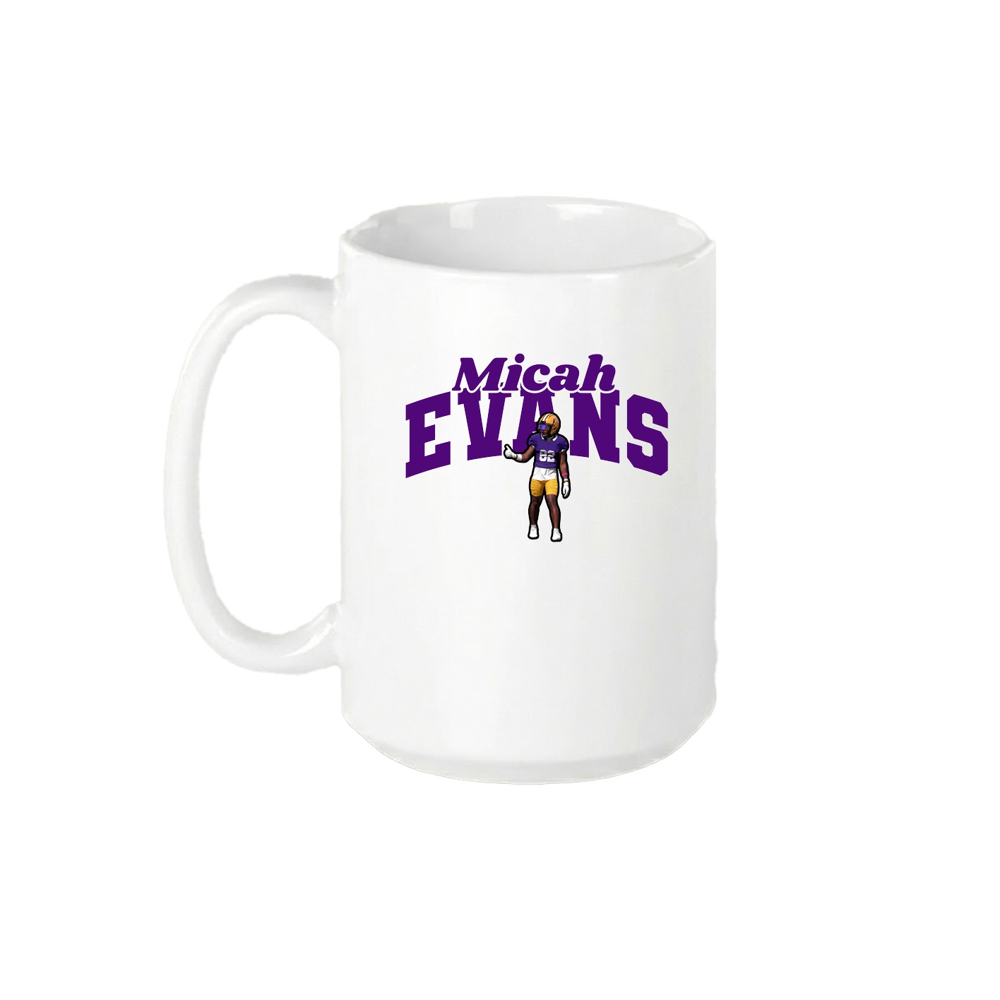 15oz Coffee Mug — Signature Arch in White