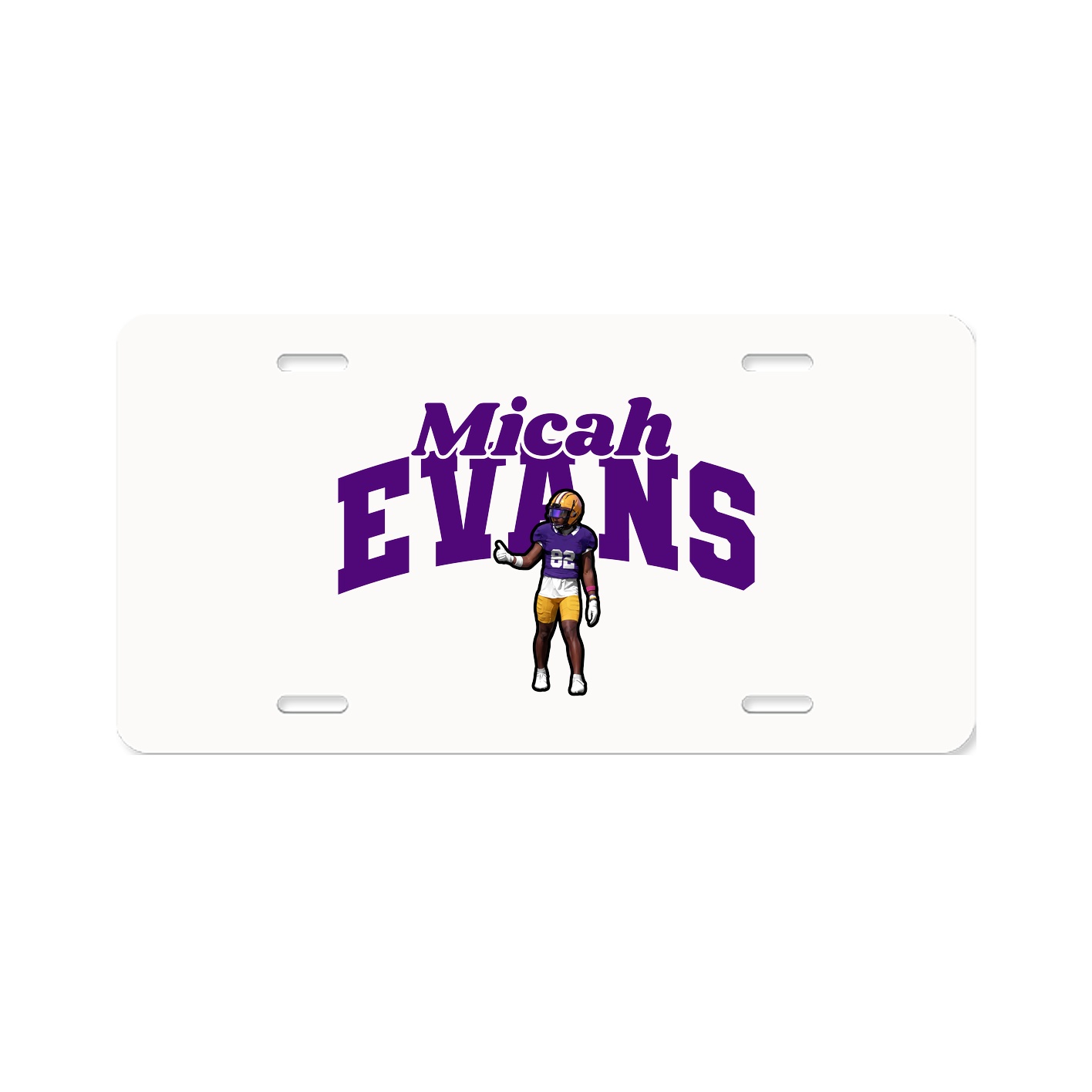 License Plate — Signature Arch in Classic