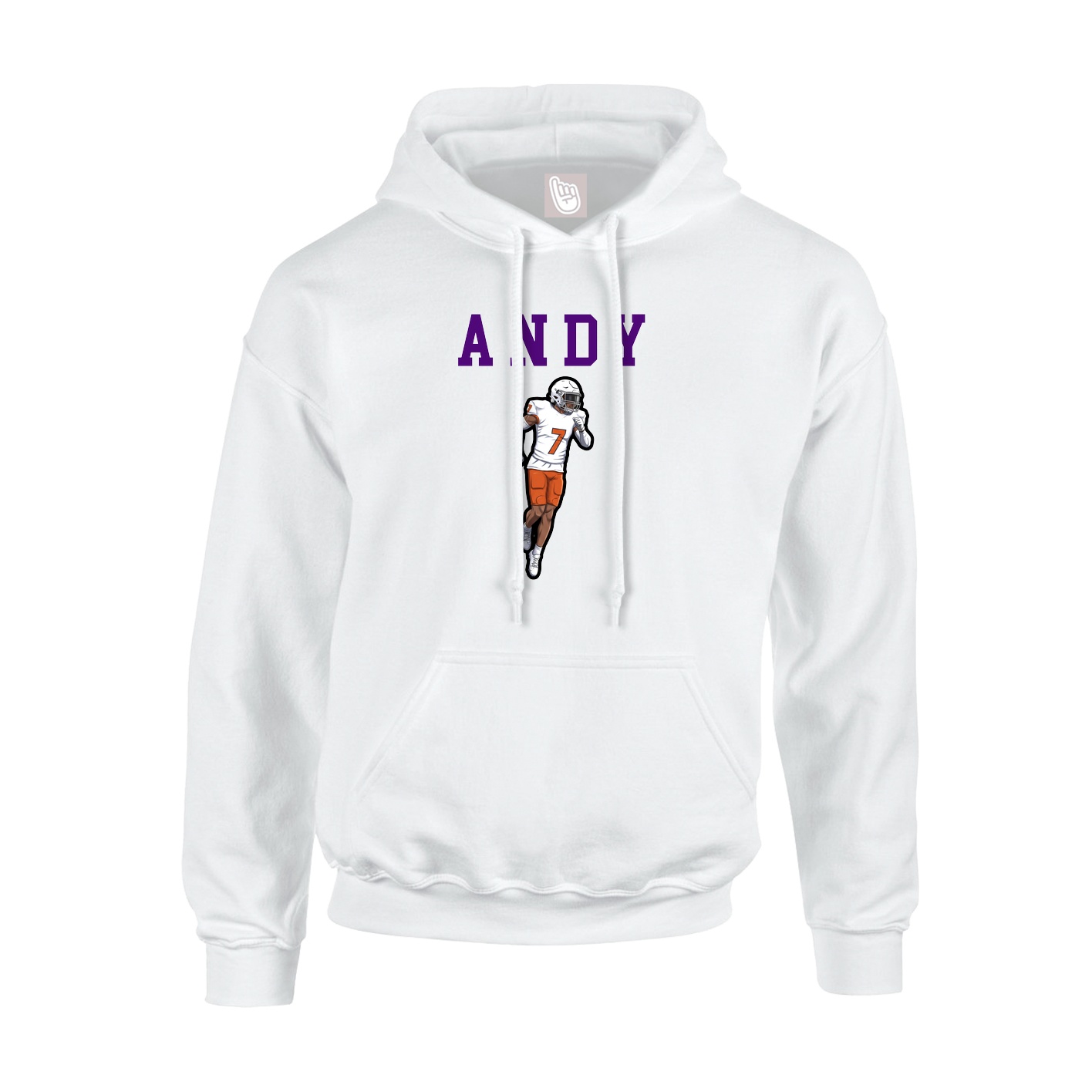 Hoodie — Shirsey in White