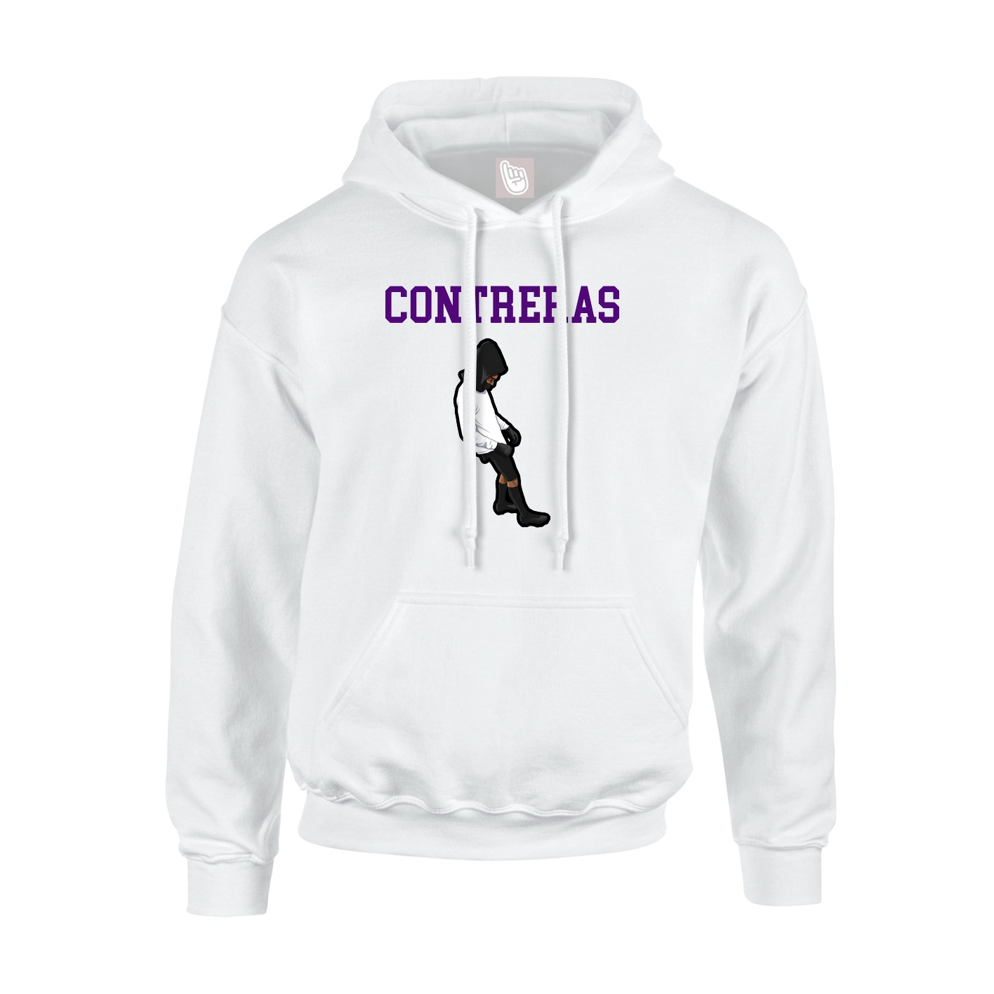 Hoodie — Shirsey in White
