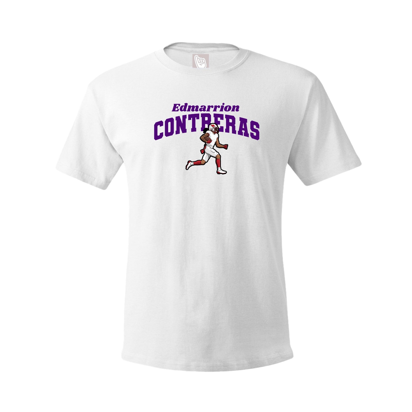 Youth Tee — Signature Arch in White