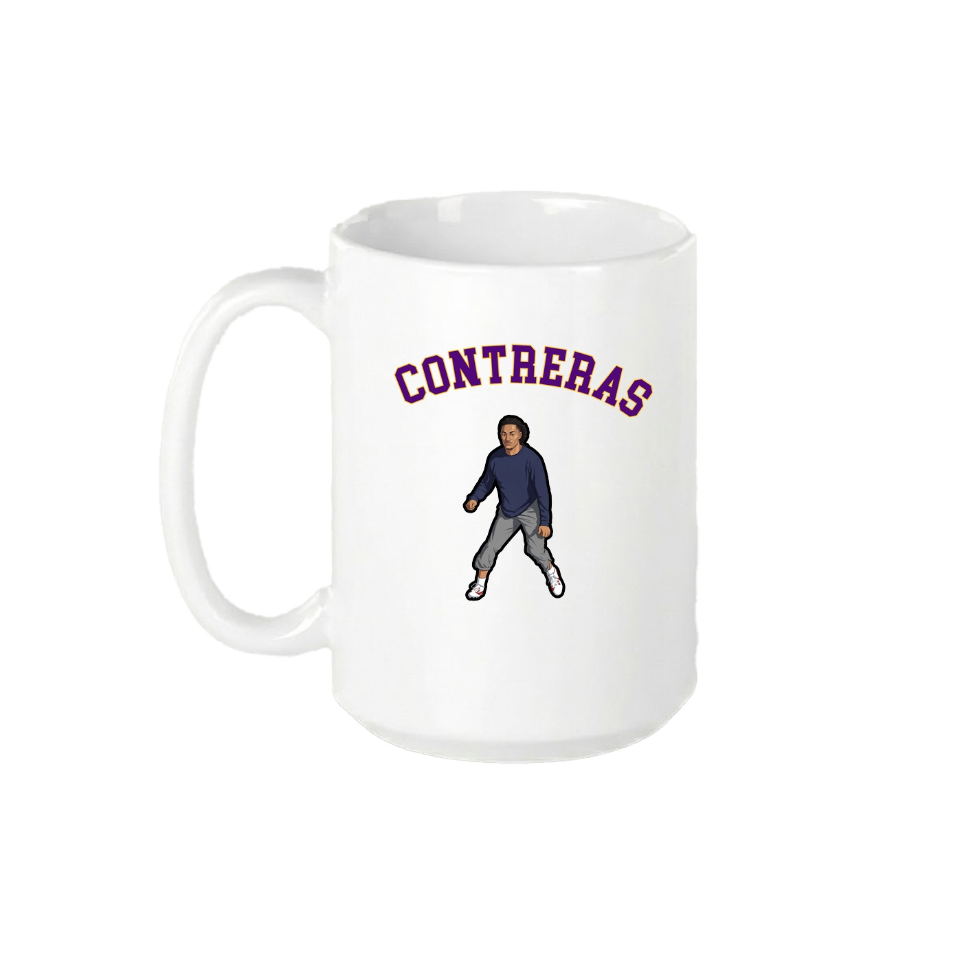 15oz Coffee Mug — Shirsey Arch in White