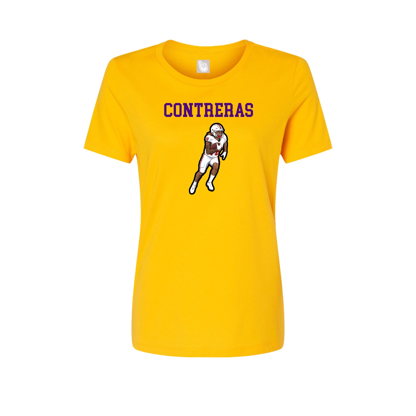Fitted Women's Tee — Shirsey in Gold