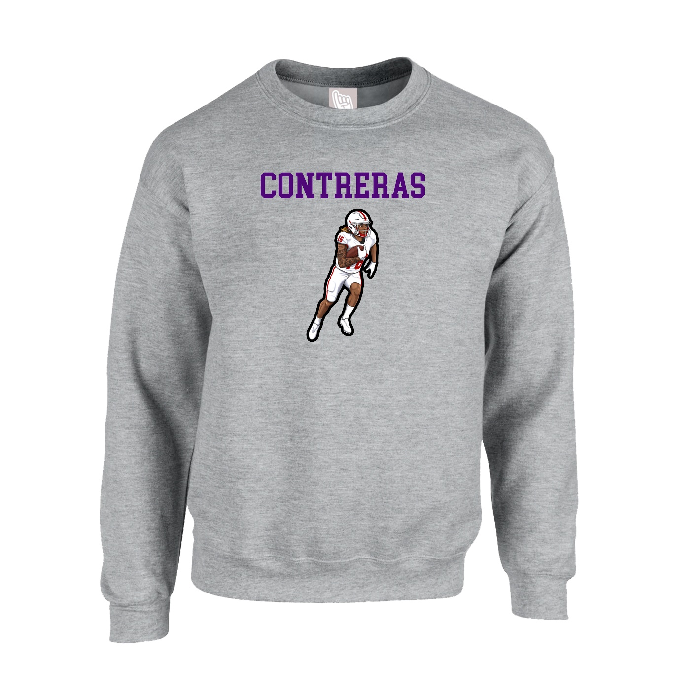 Fleece Crew — Shirsey in Grey