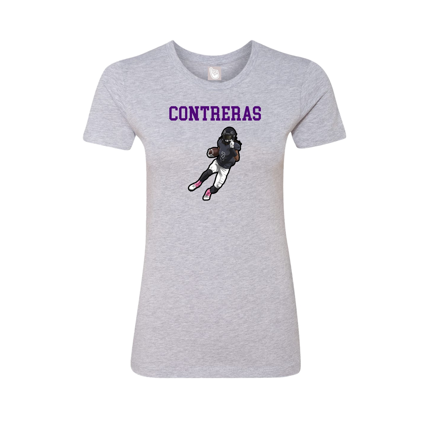 Fitted Women's Tee — Shirsey in Grey