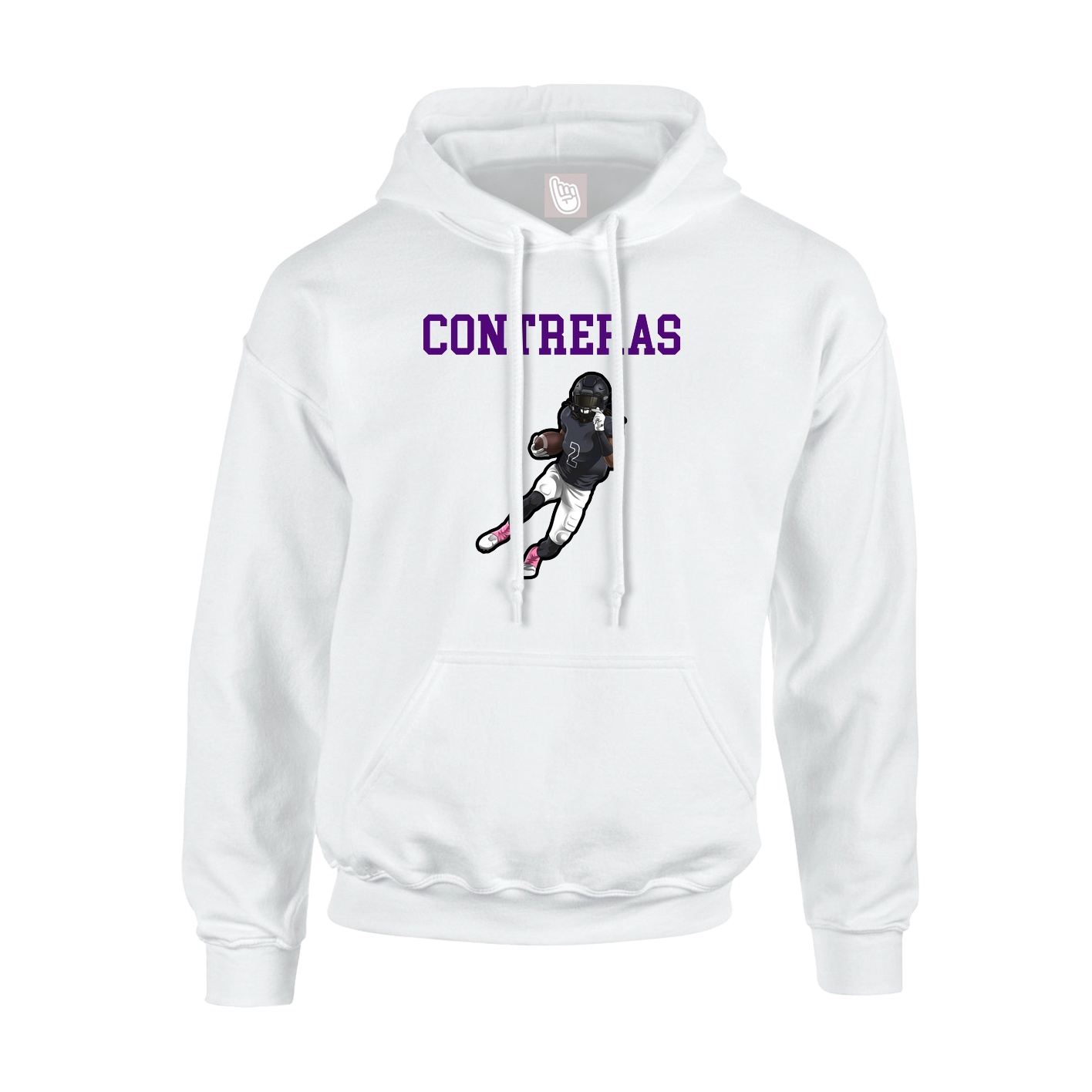 Youth Hoodie — Shirsey in White