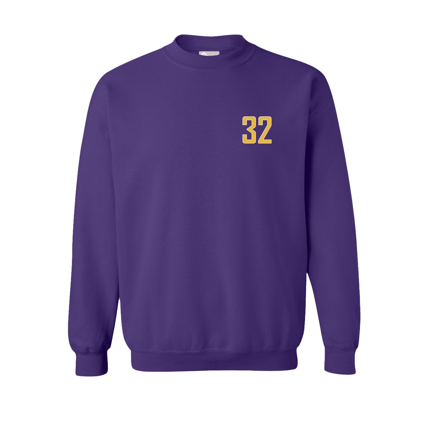 Fleece Crew — Front Shirsy in Purple