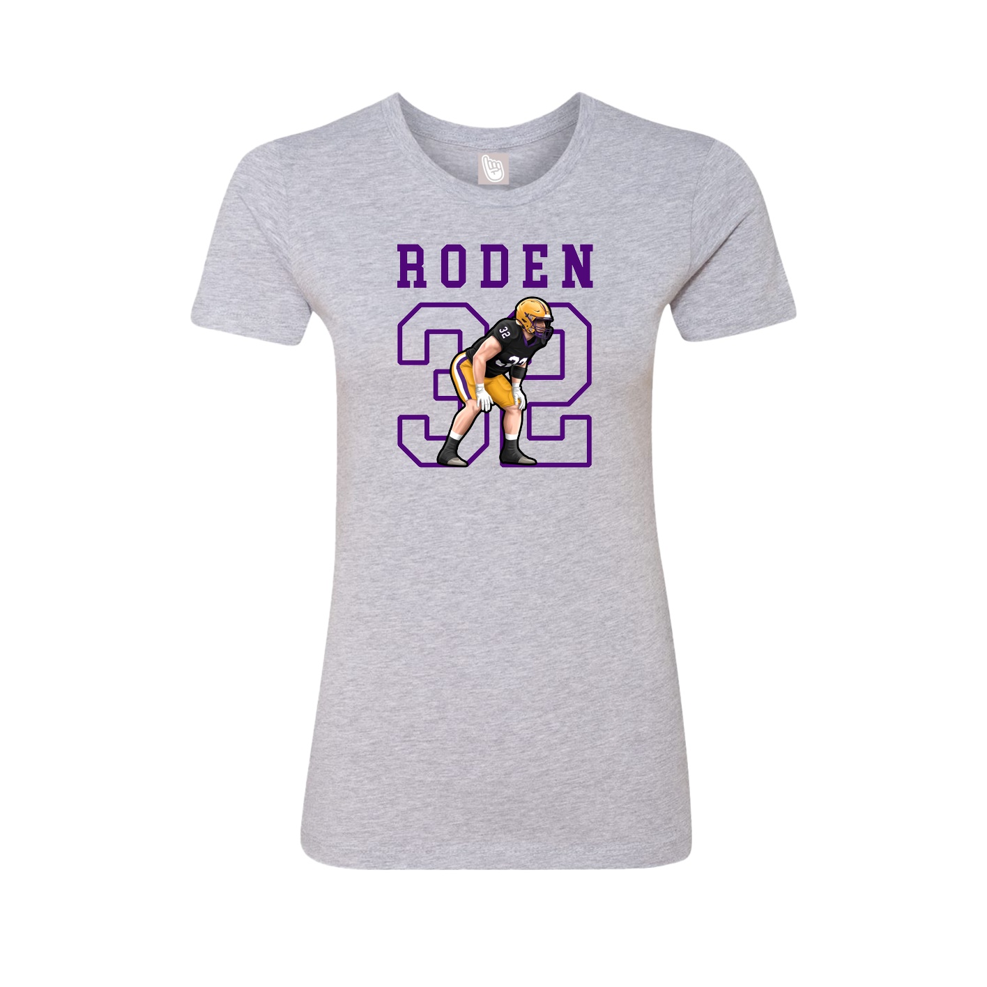 Fitted Women's Tee — Shirsey in Grey