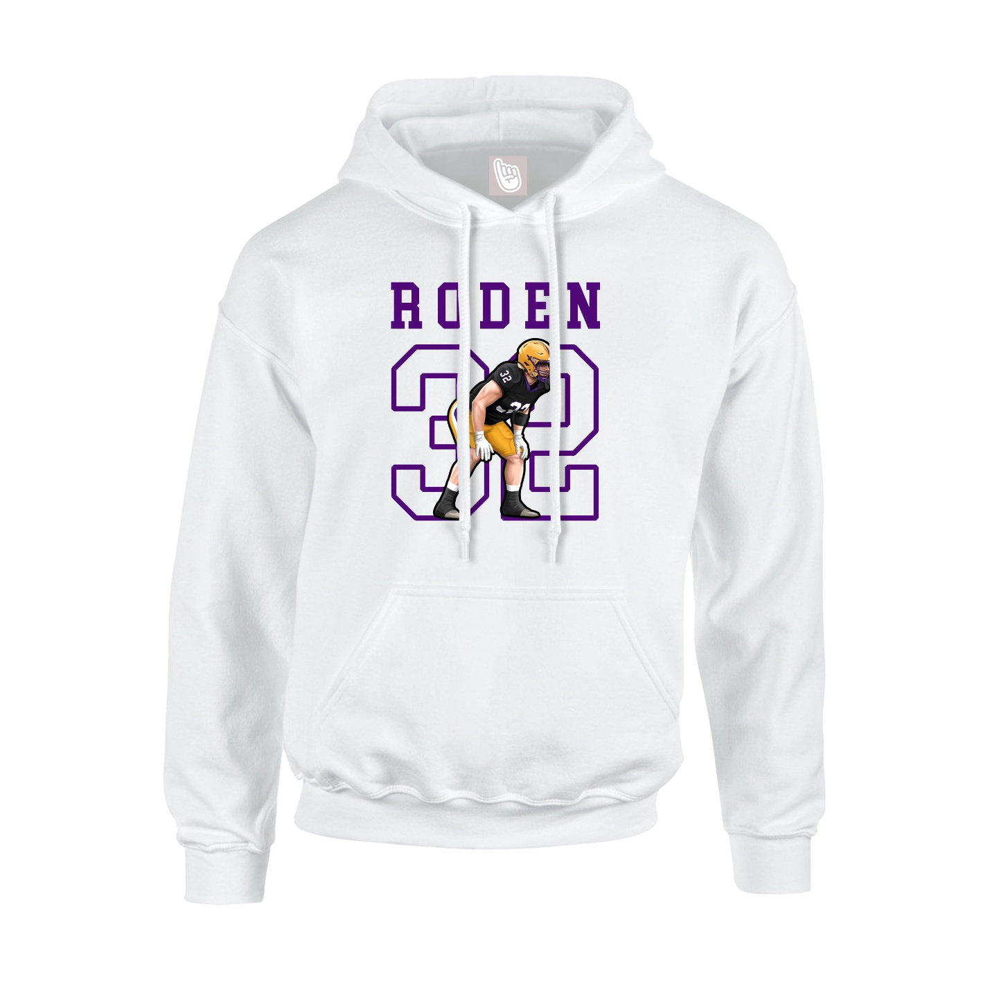 Youth Hoodie — Shirsey in White