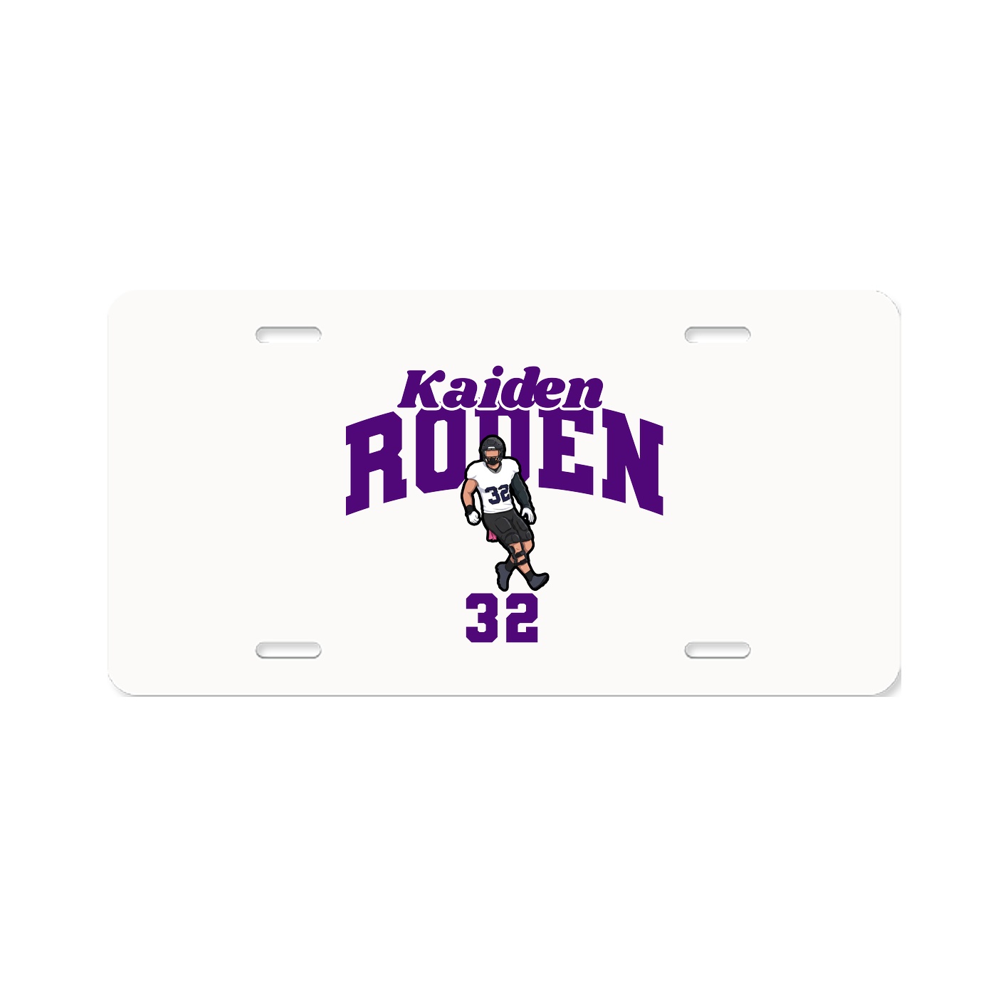 License Plate — Signature Arch in Classic