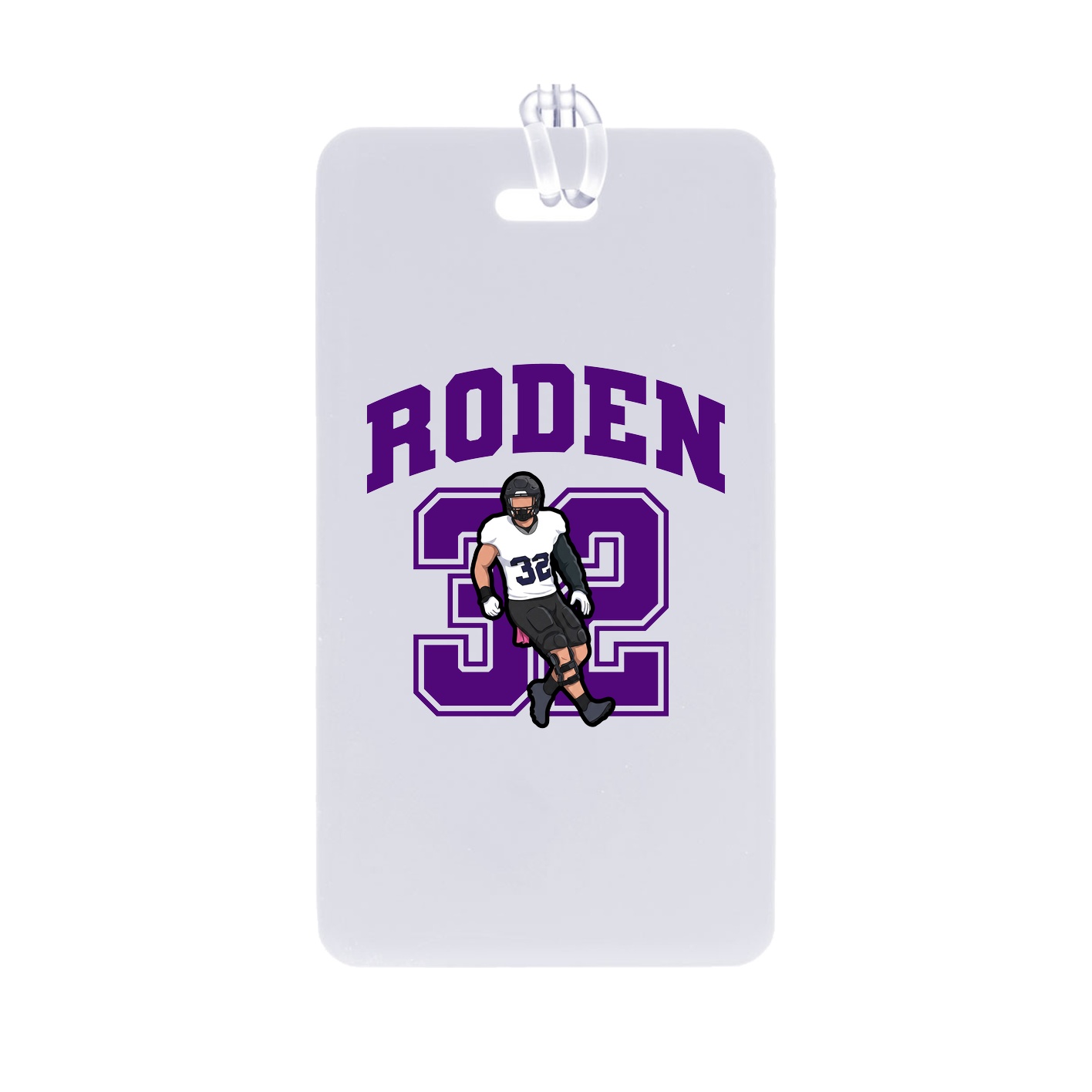 Bag Tag — Number in Classic