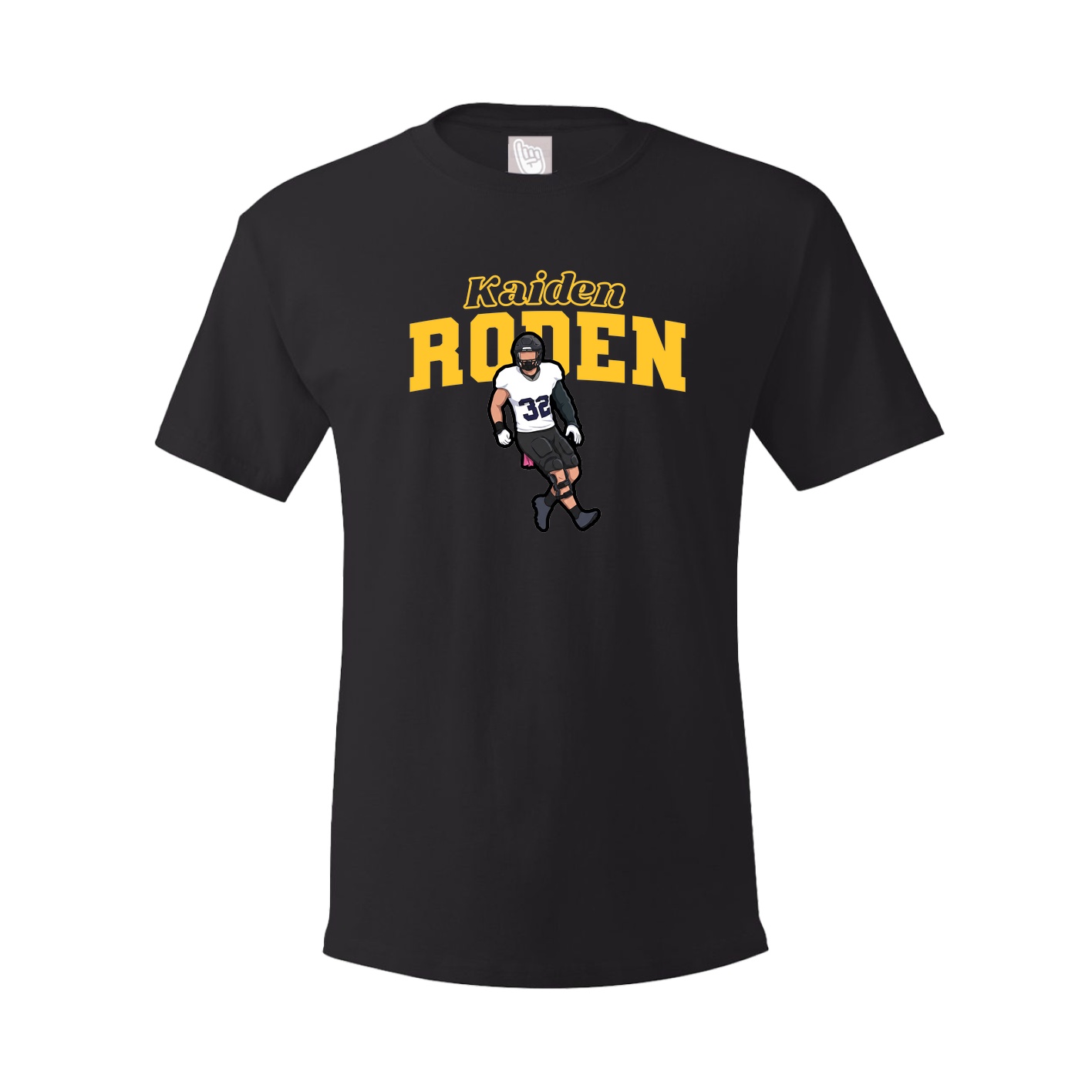 Youth Tee — Name Arch in Black