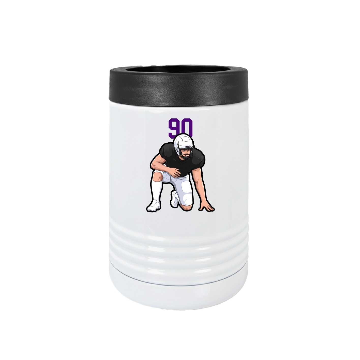 Beverage Holder — Number Top in White