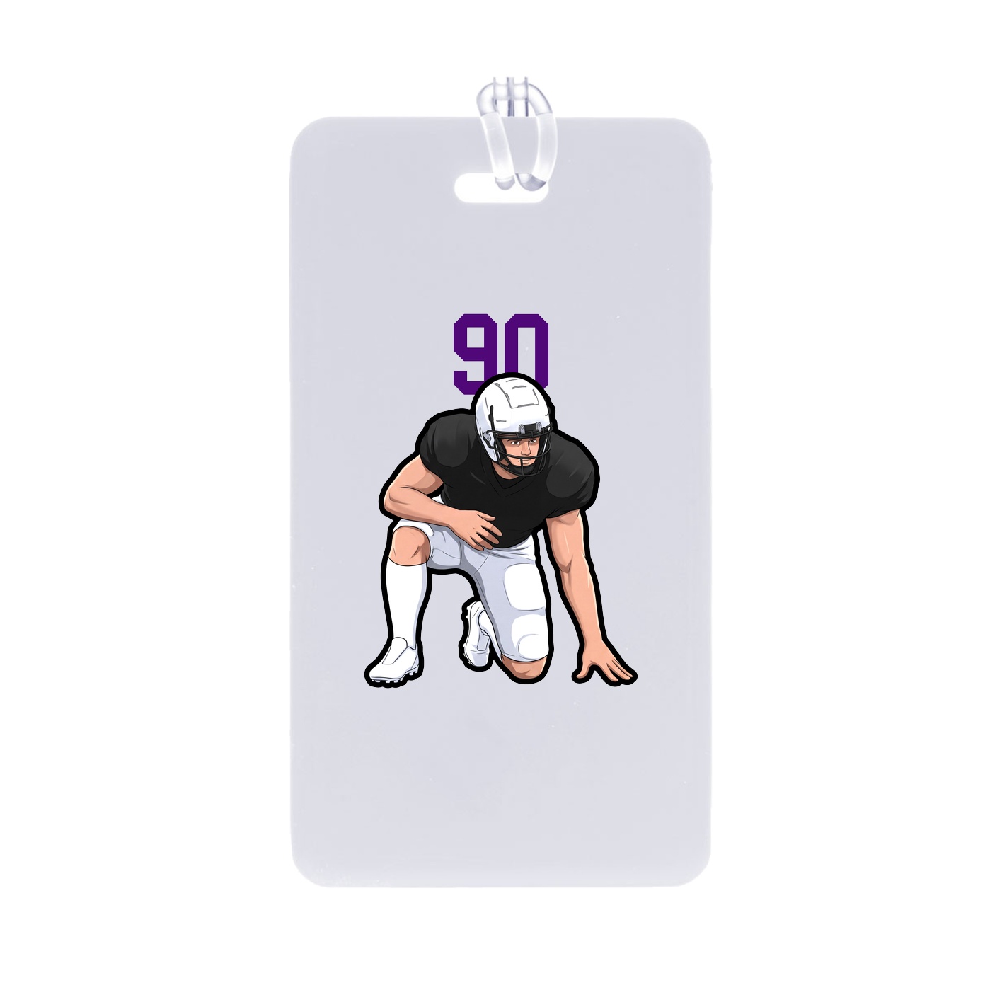 Bag Tag — Number Top in Classic