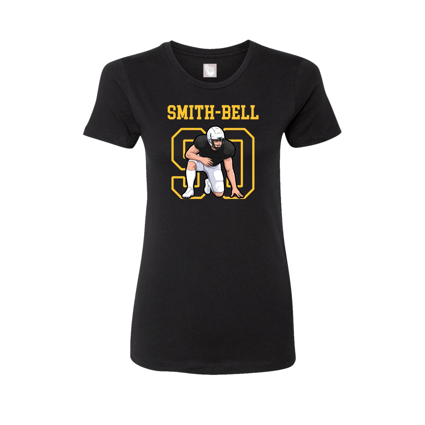 Fitted Women's Tee — Shirsey in Black